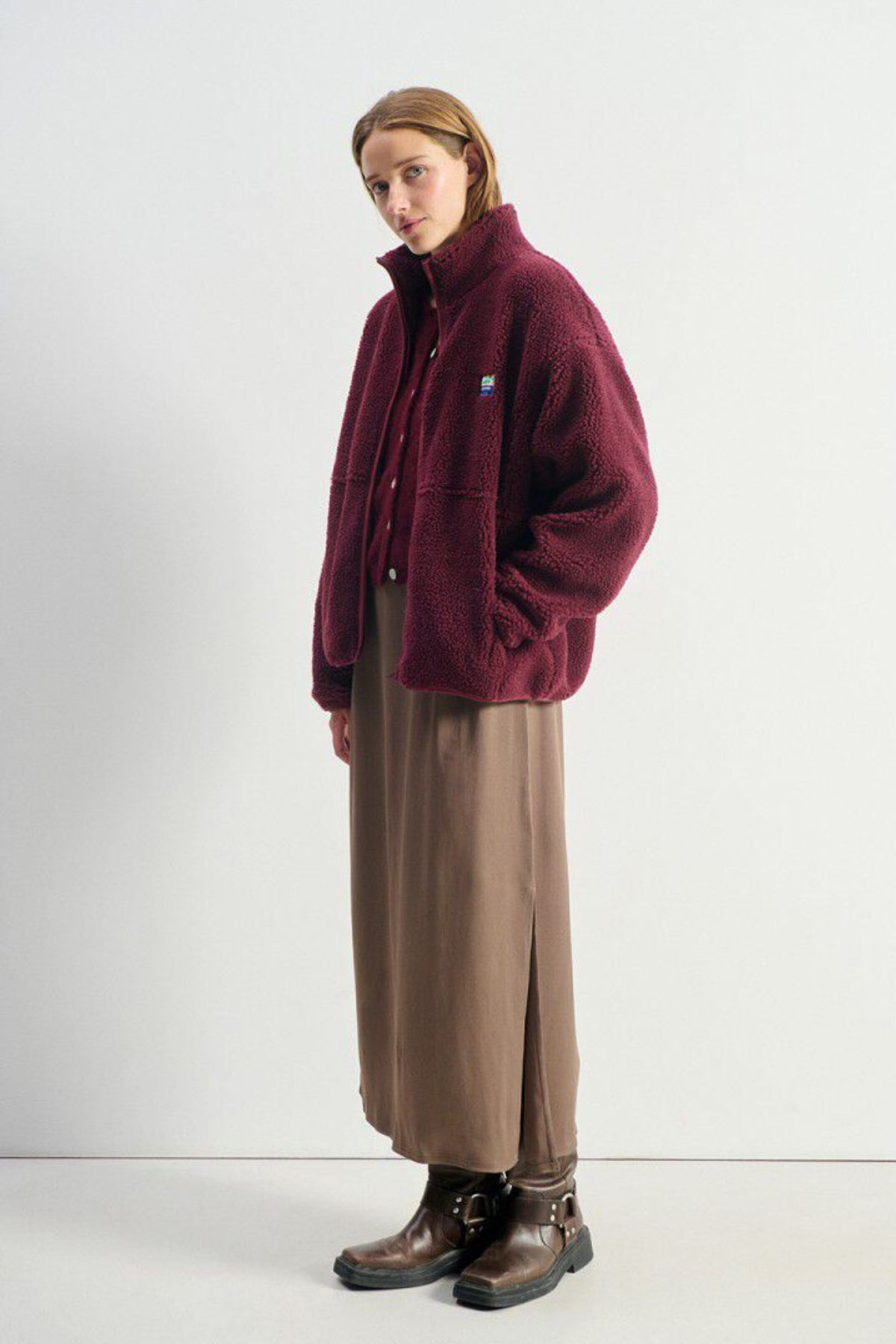 Jacke „Hoktown“ für Erwachsene | Burgundy