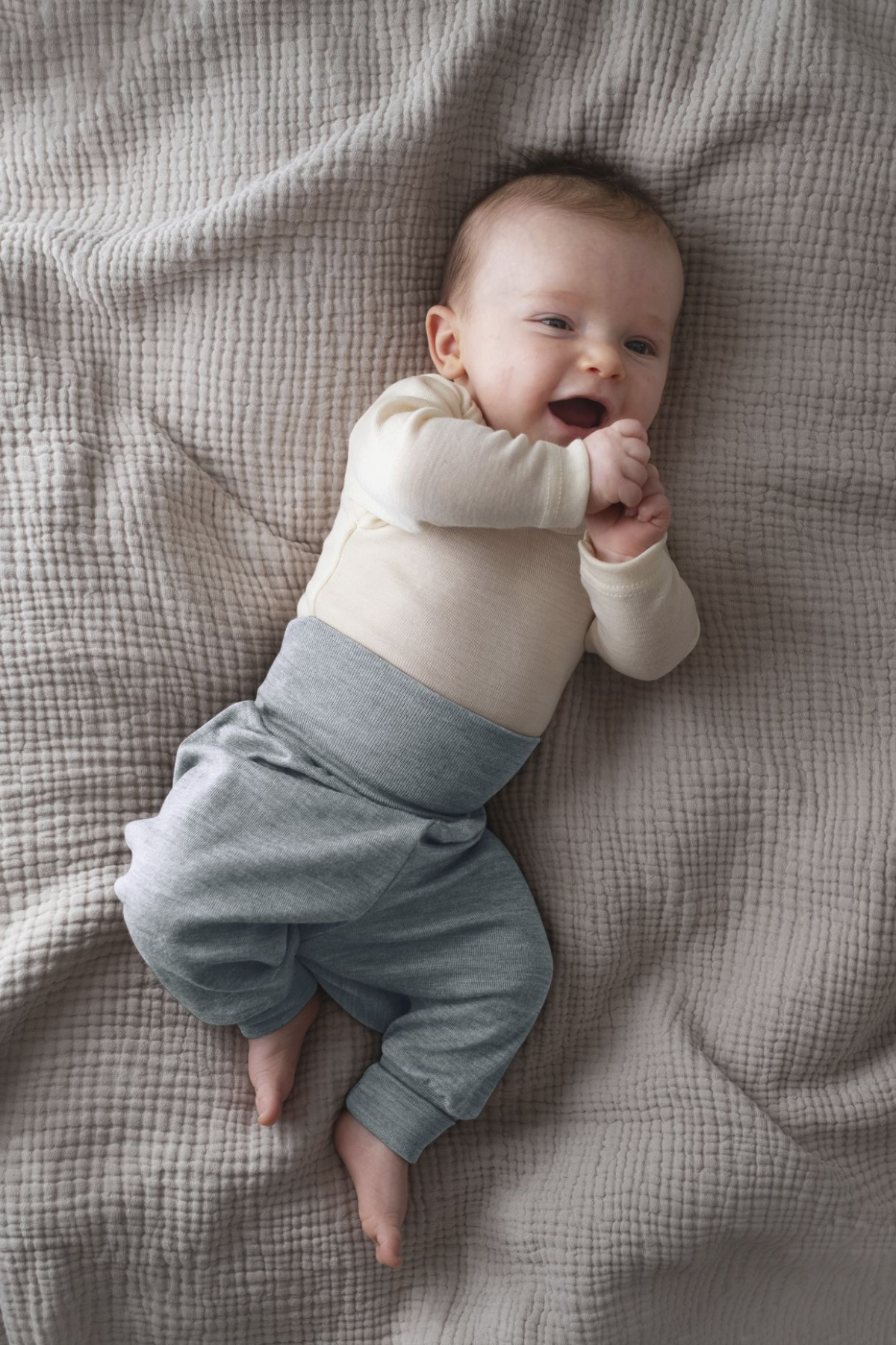 Baby Hose (Nabelbund) aus Wolle Seide | verschiedene Farben