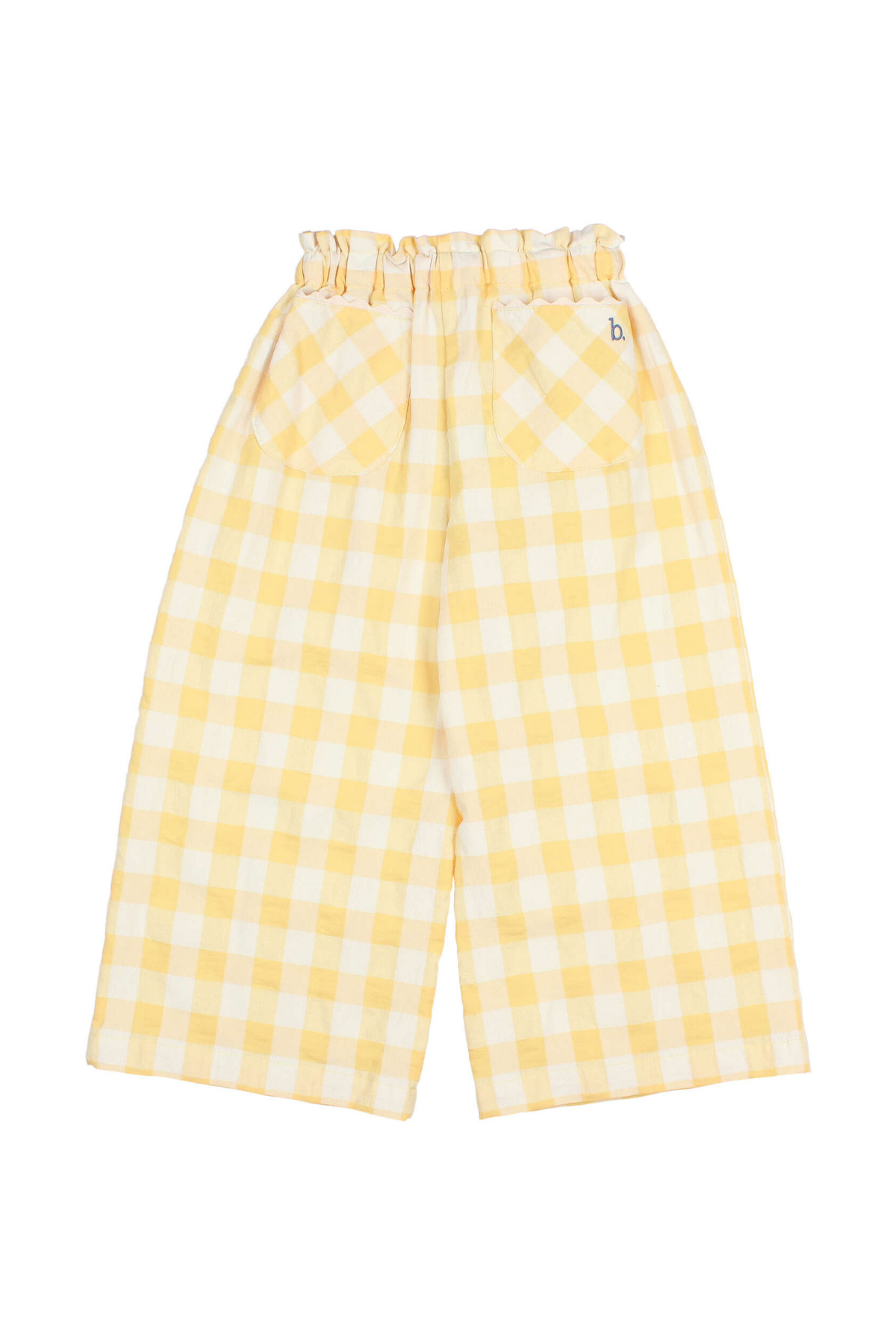 Karierte Hose aus Baumwoll-Seersucker | Sun