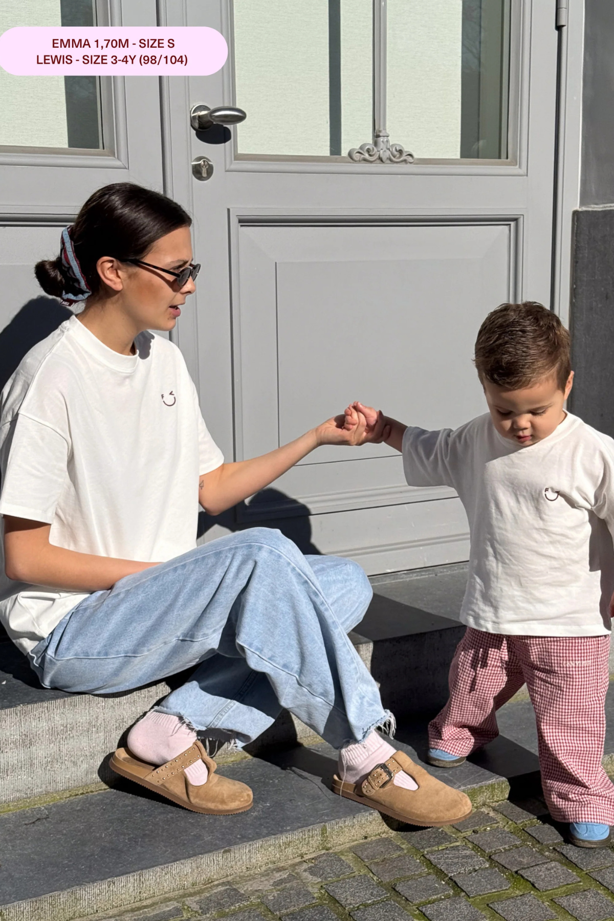 T-Shirt "Icecream" Kids | white/bordeaux