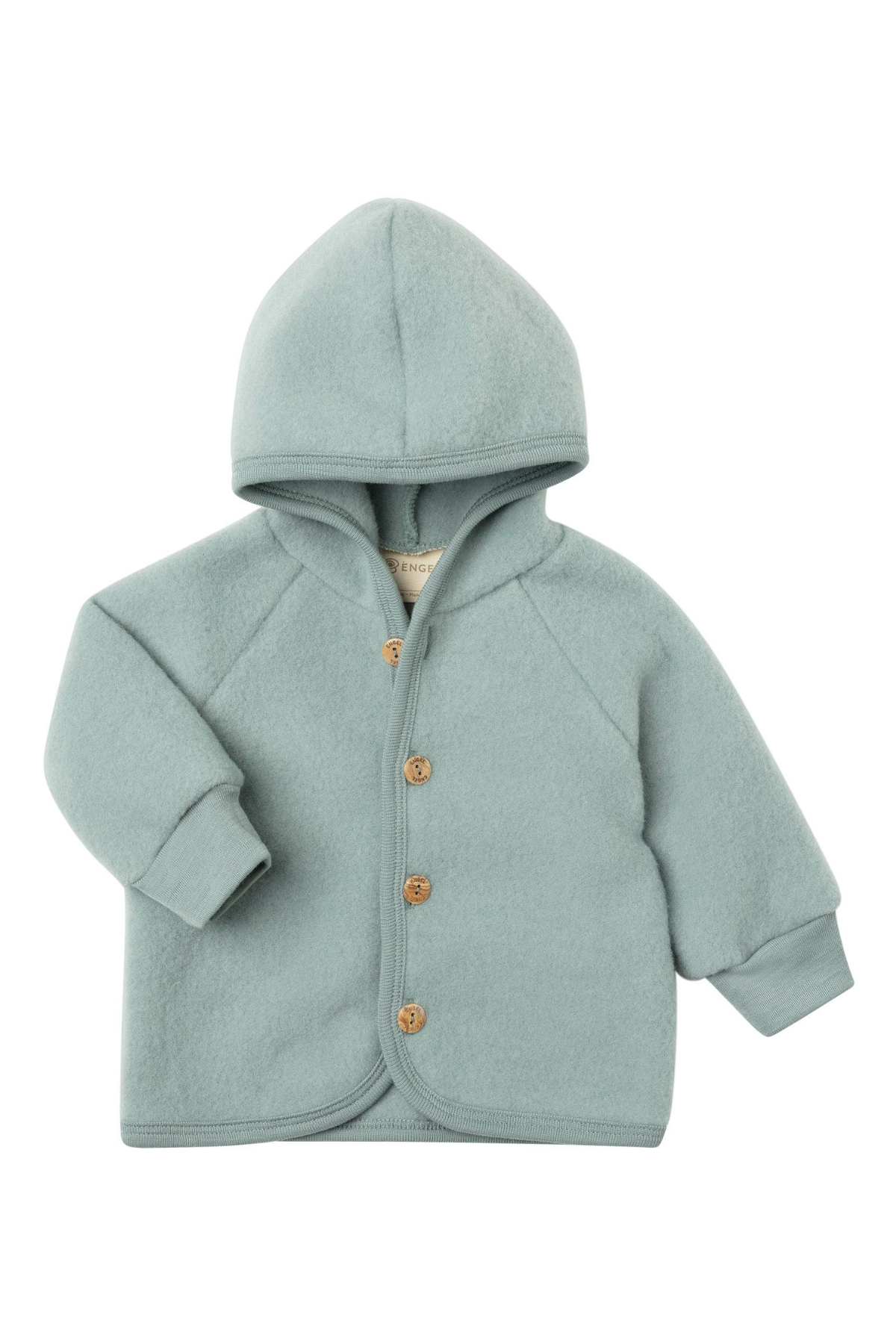 Wollfleece-Jacke mit Kapuze | verschiedene Farben