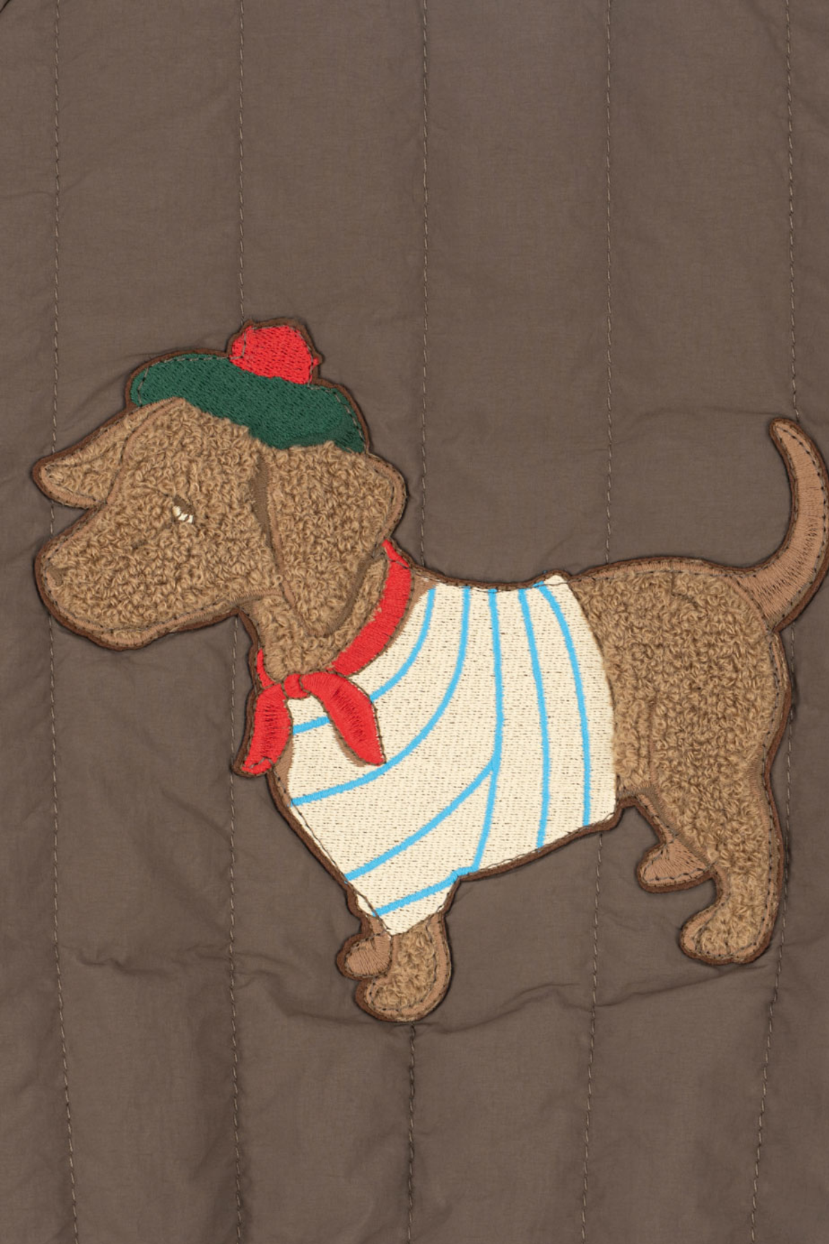 Kinder-Bomberjacke “Juno Terry” | Walnut