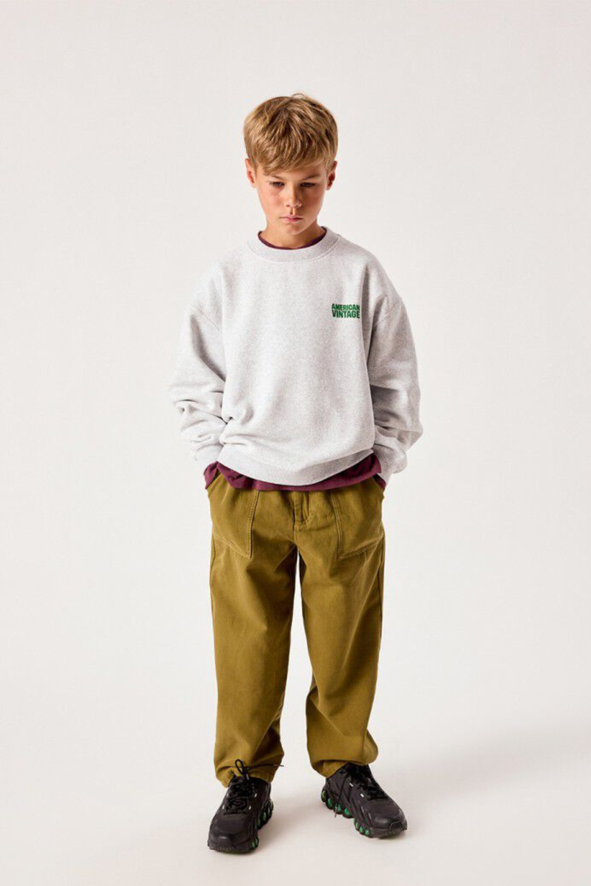 Sweater "Baptown" für Kids | GRIS CHINE