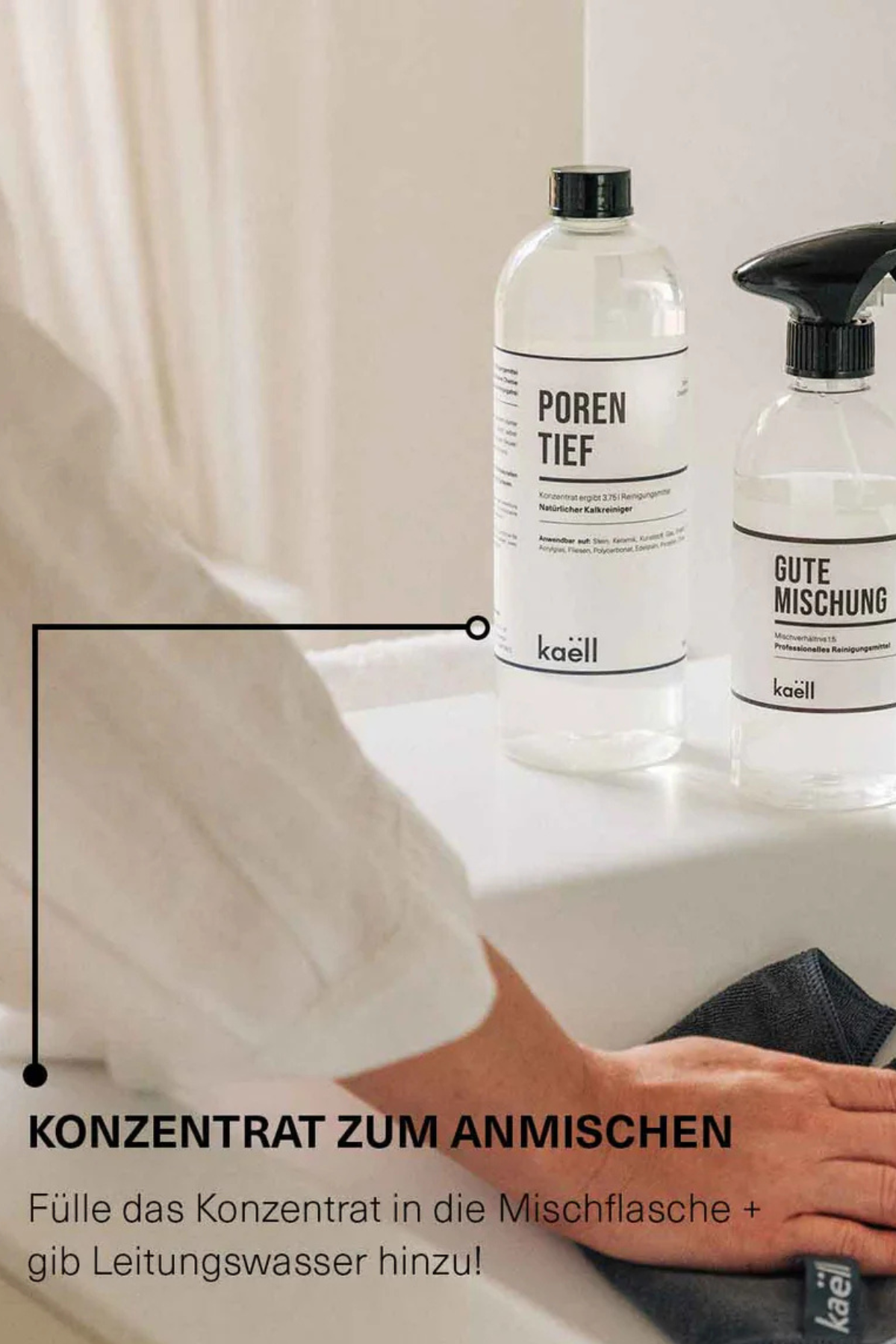 Natürlicher Kalkreiniger "Porentief" | 750ml