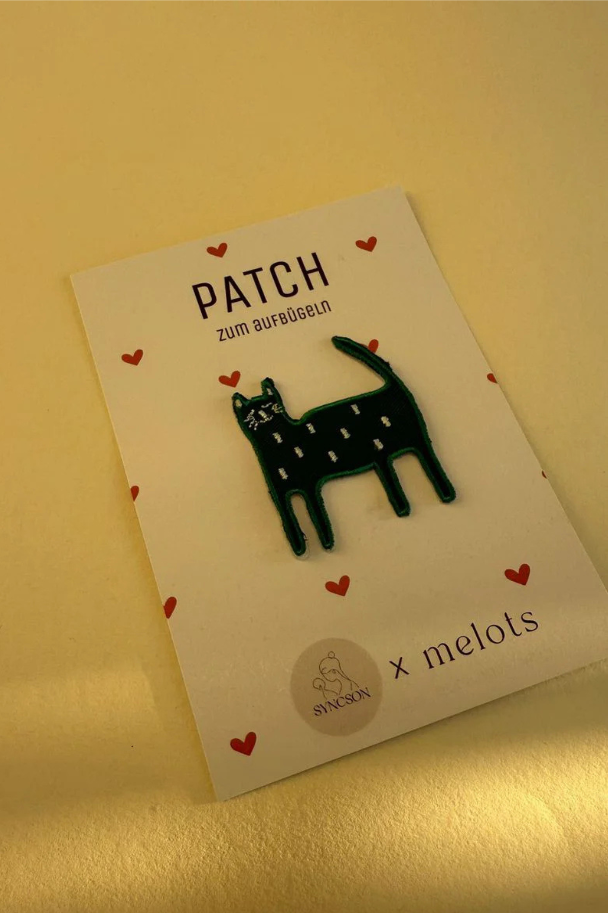 Patch "Katze" zum Aufbügeln