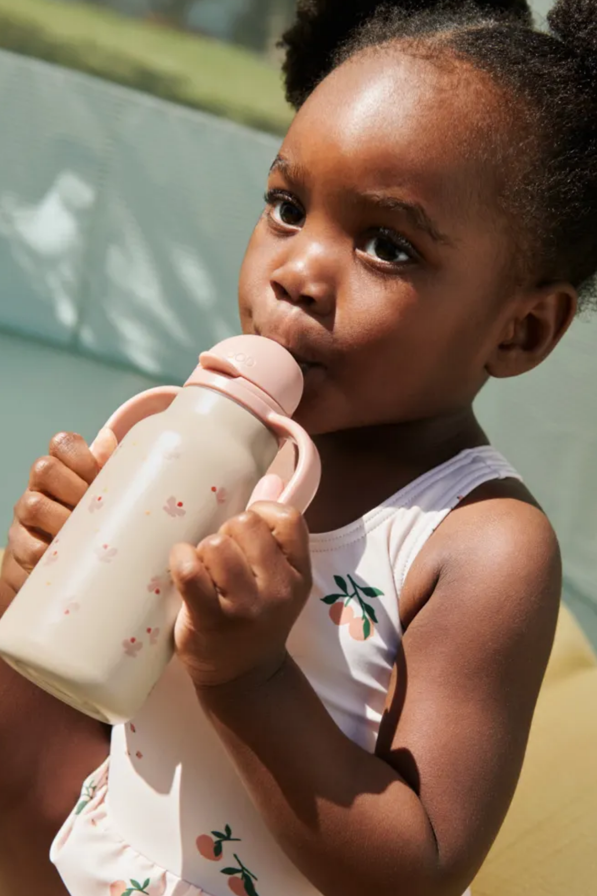 Trinkflasche "Kimmie" mit Griffen 250 ml | verschiedene Muster