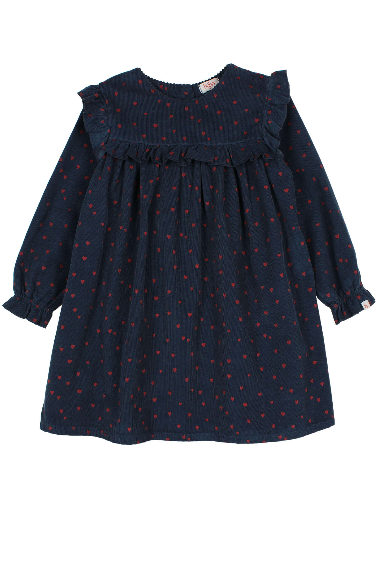 Cordkleid "MINI CUORE" für Kids | NAVY
