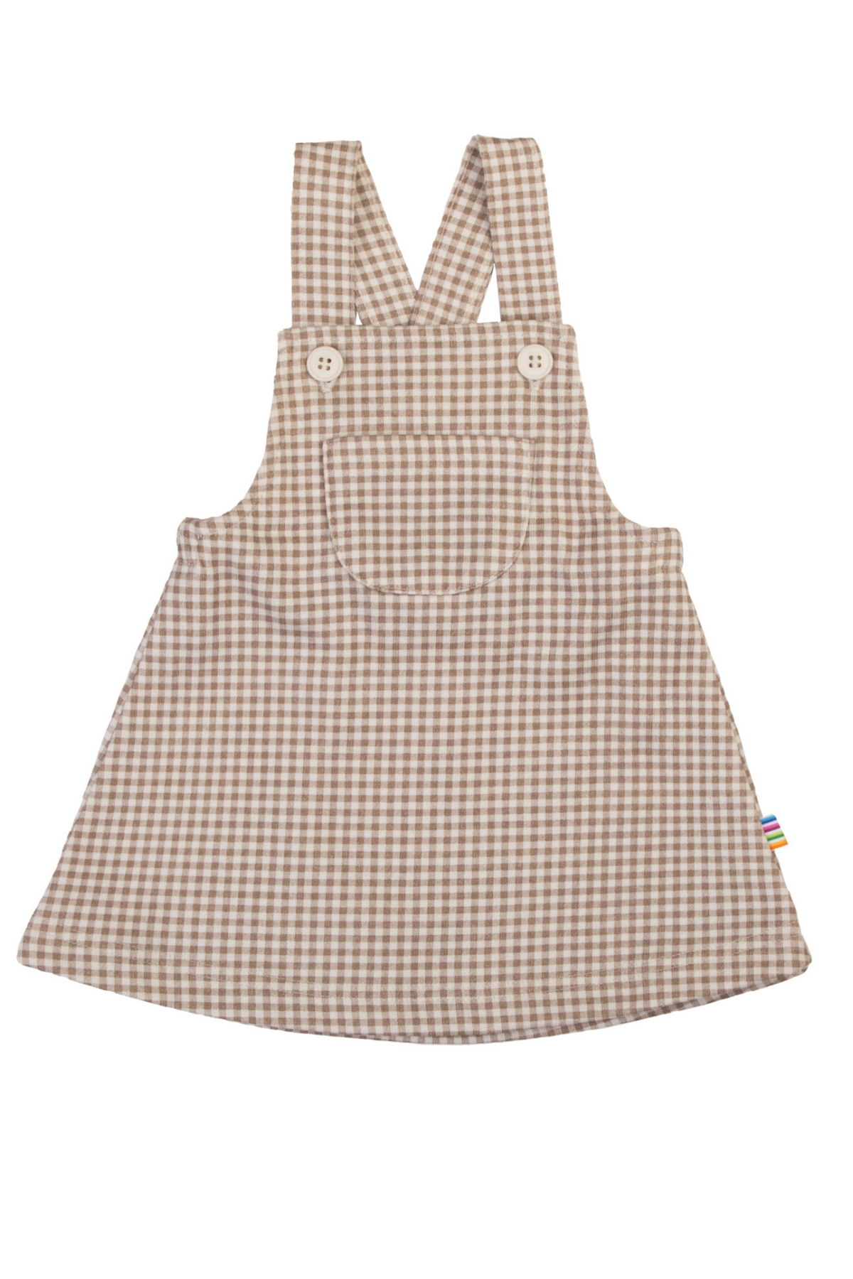 Kleid "Pinafore" | Hellbraun