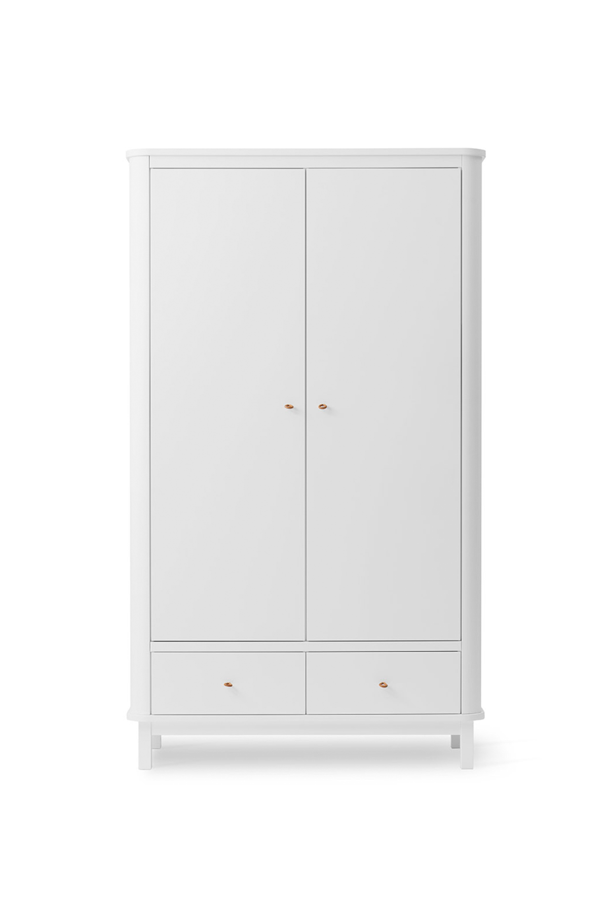 Kleiderschrank "Wood" 2-türig | verschiedene Farben