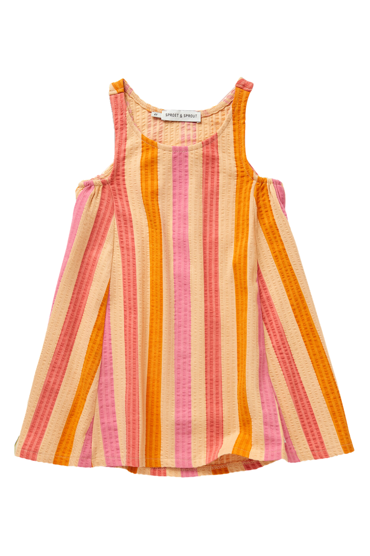 Gestreiftes Kleid | Nectarine