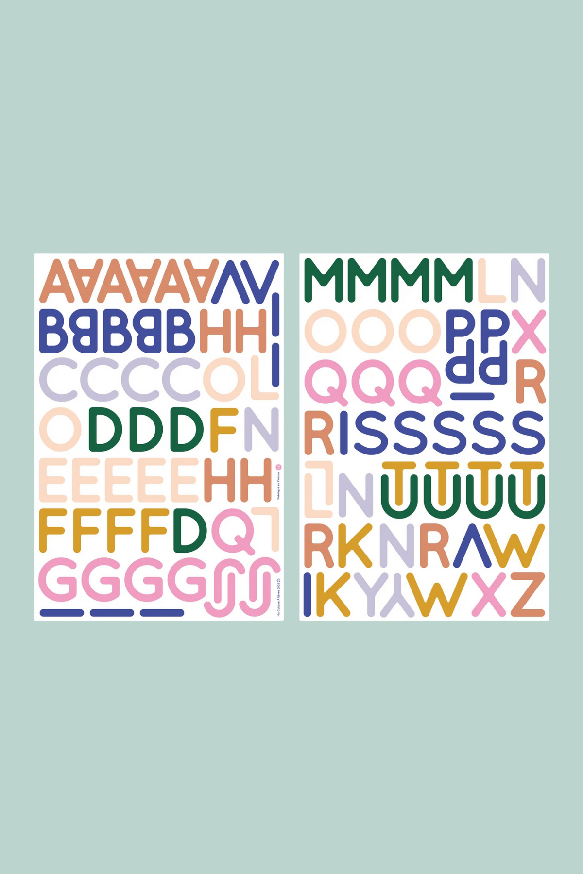 Magnete - Alphabet 105 Großbuchstaben