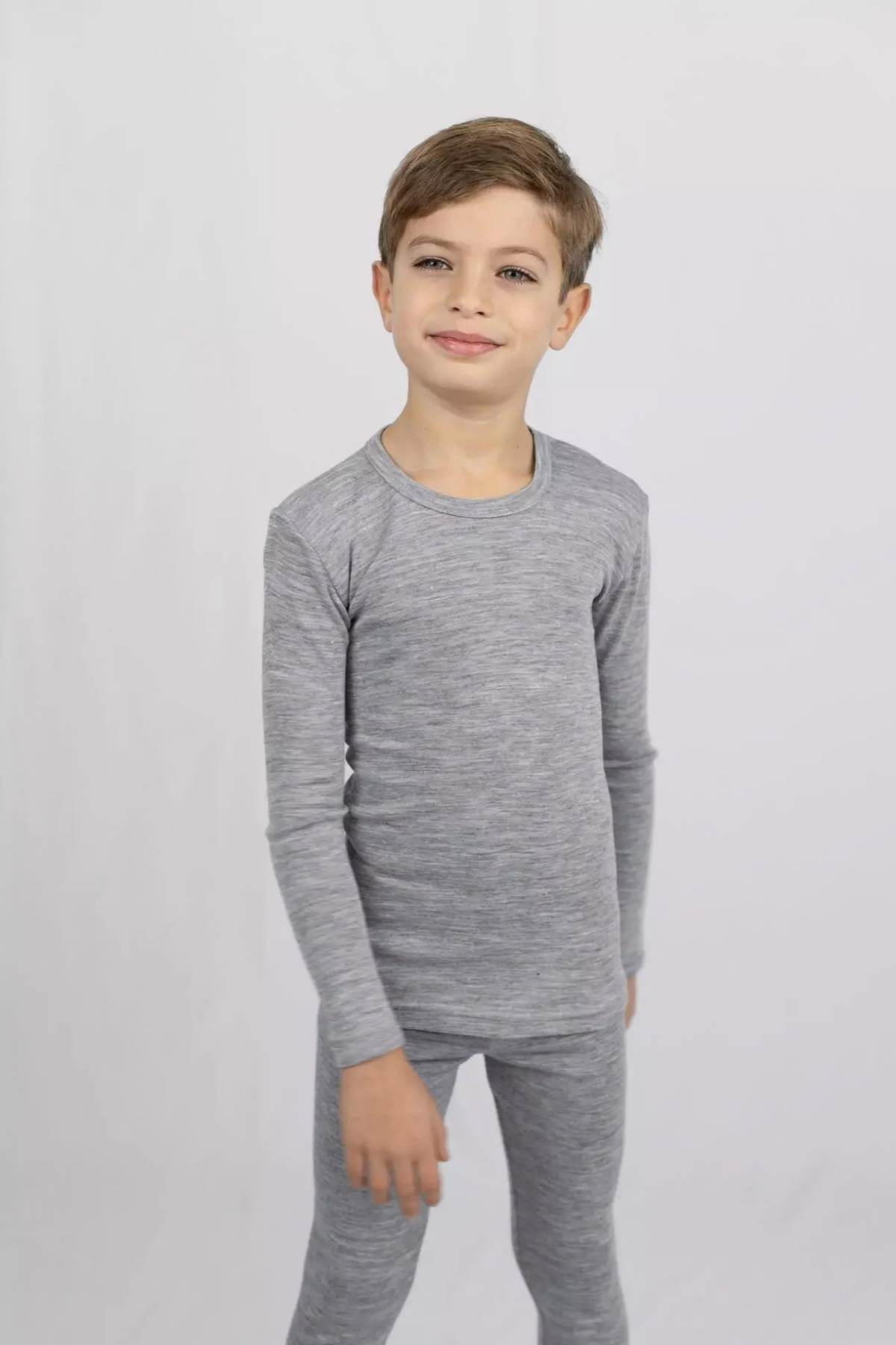 Langarmshirt aus Wolle/Seide | verschiedene Farben