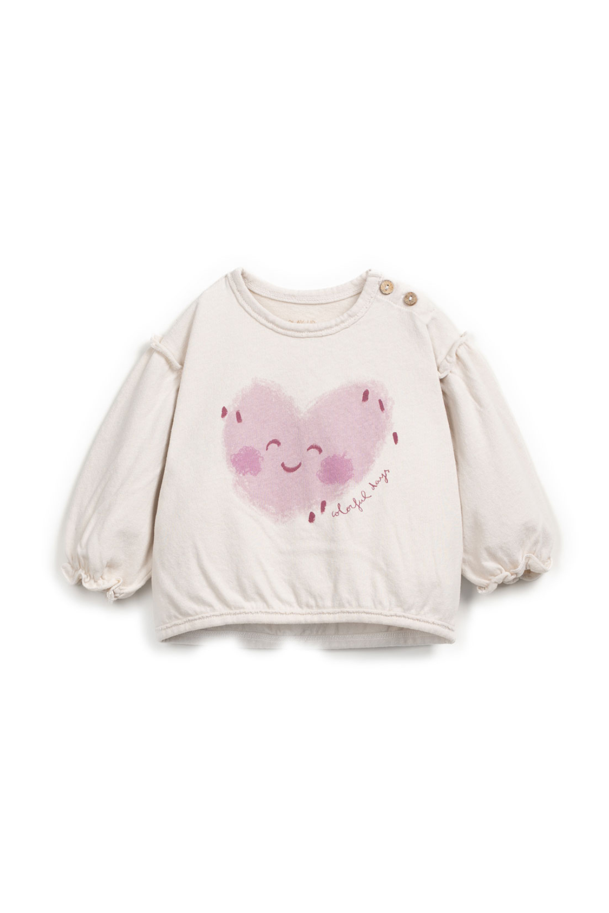 Langarmshirt mit Herz-Print | Pencil
