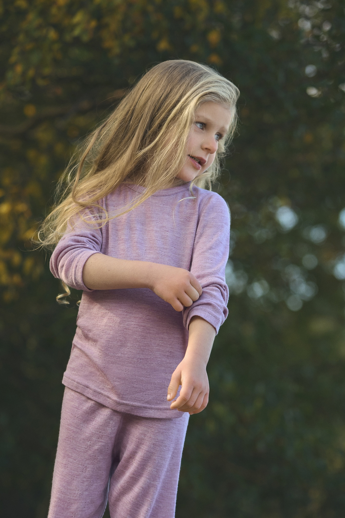 Longsleeve aus Wolle-Viskose-Mix | verschiedene Farben