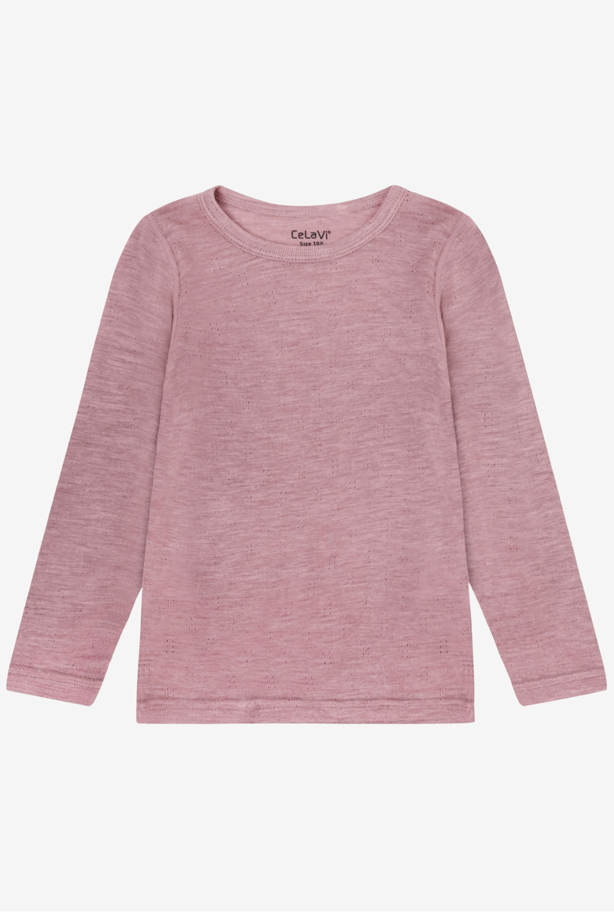 Longsleeve aus Wolle-Viskose-Mix | verschiedene Farben