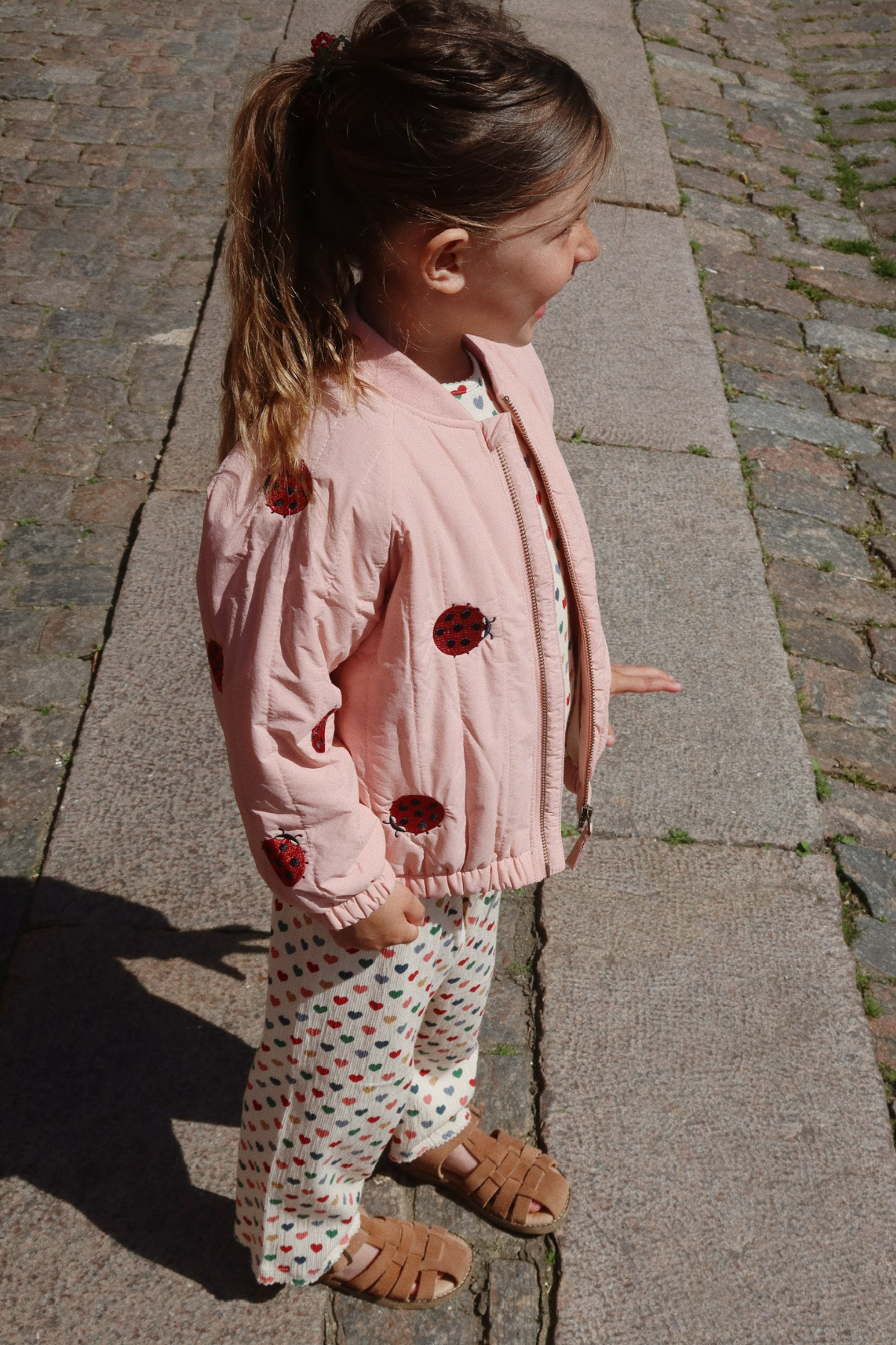 Kinder-Bomberjacke “Juno” | Ladybug Mellow Rose