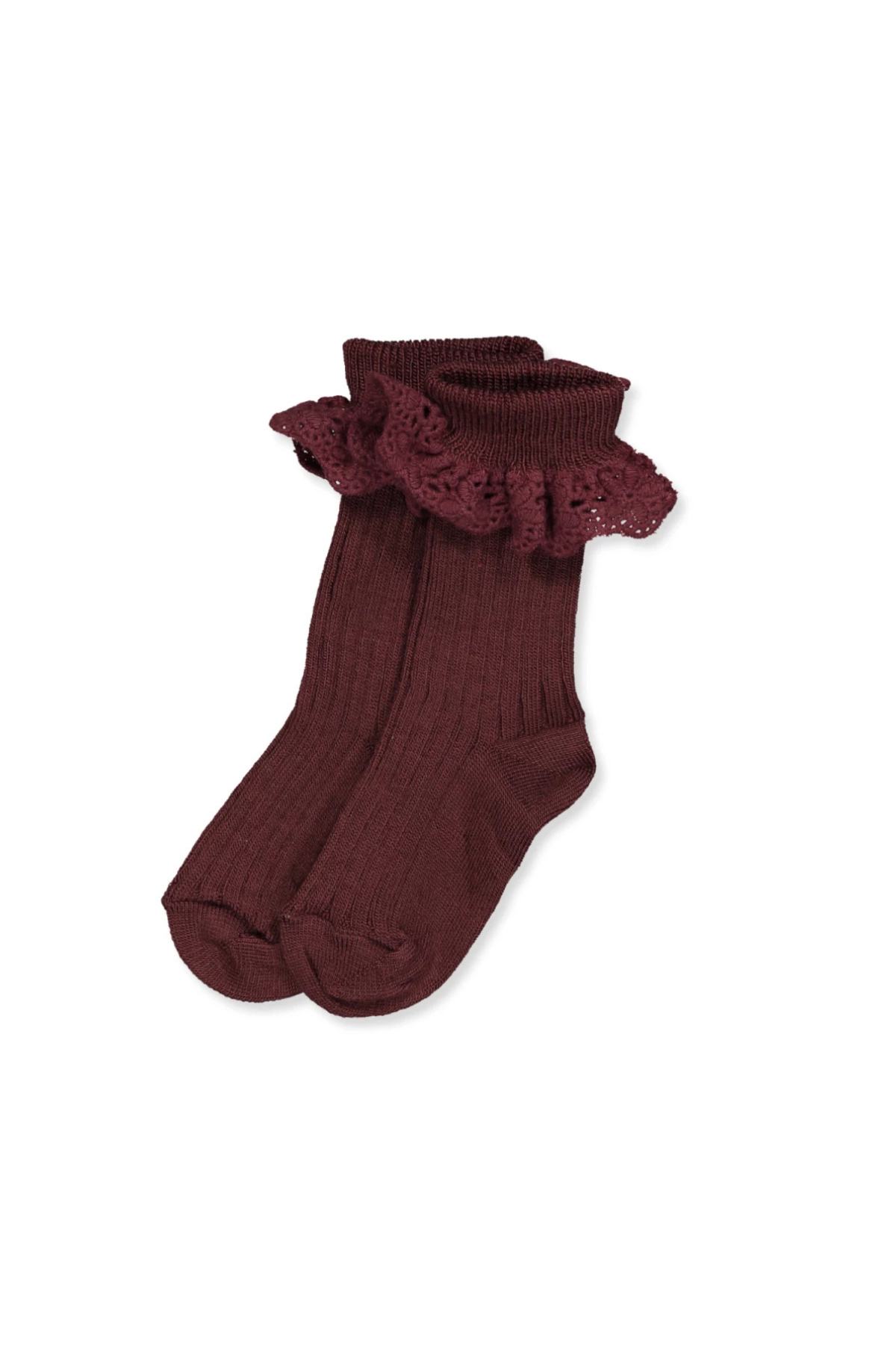 Socken "Lea" mit Spitzenrand | verschiedene Farben