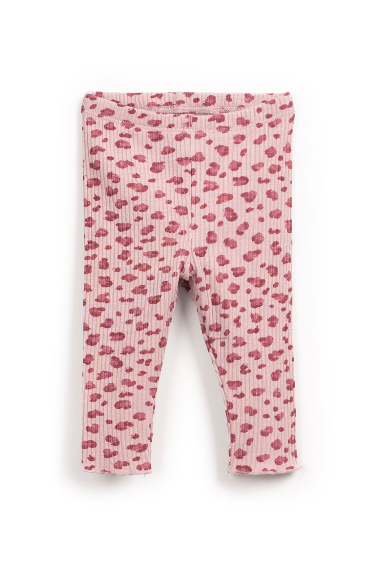 Ripp Leggings Leo-Print | Rose