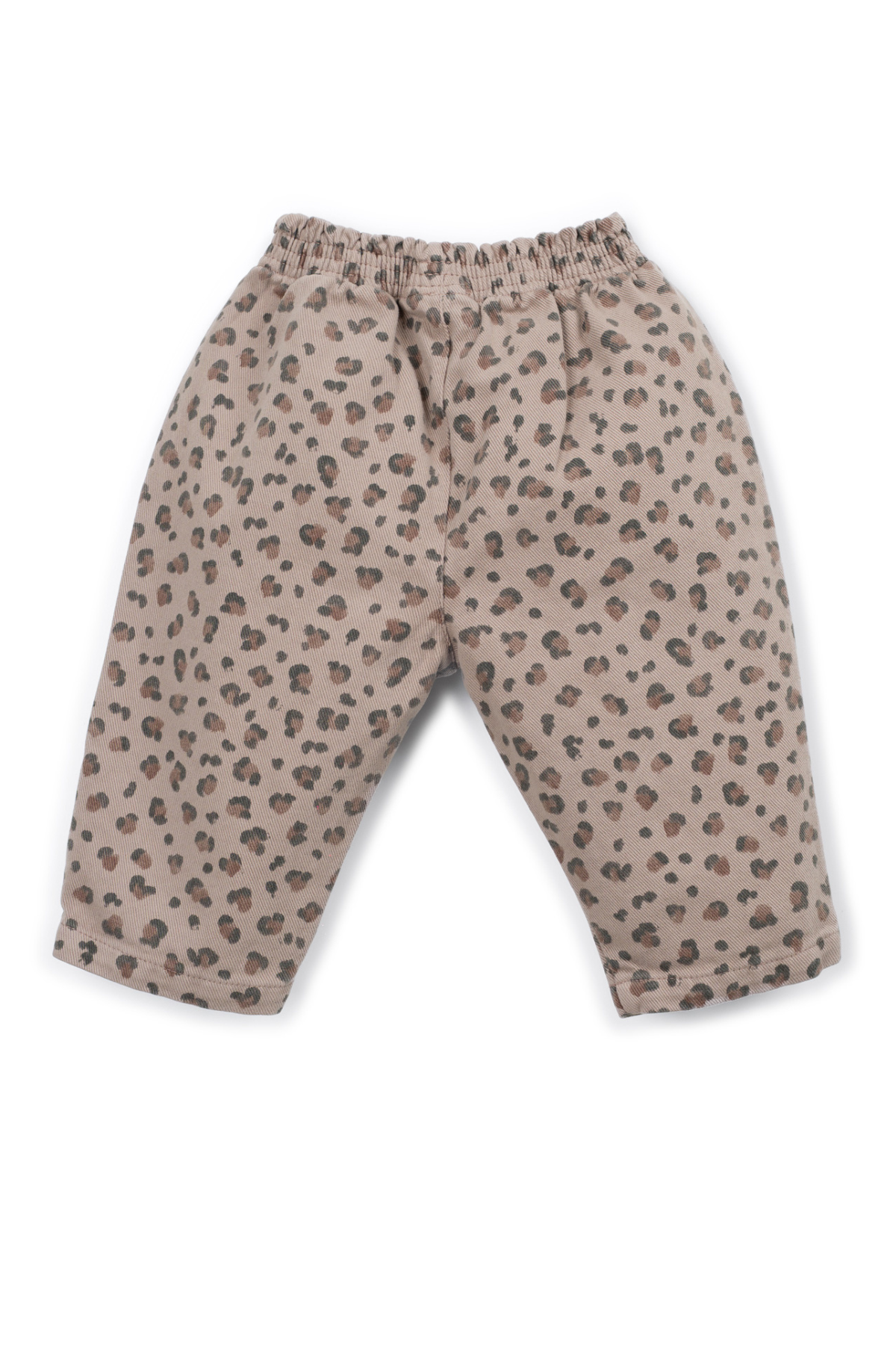 Jeans mit elastischem Bund Leo-Print | DRAWING