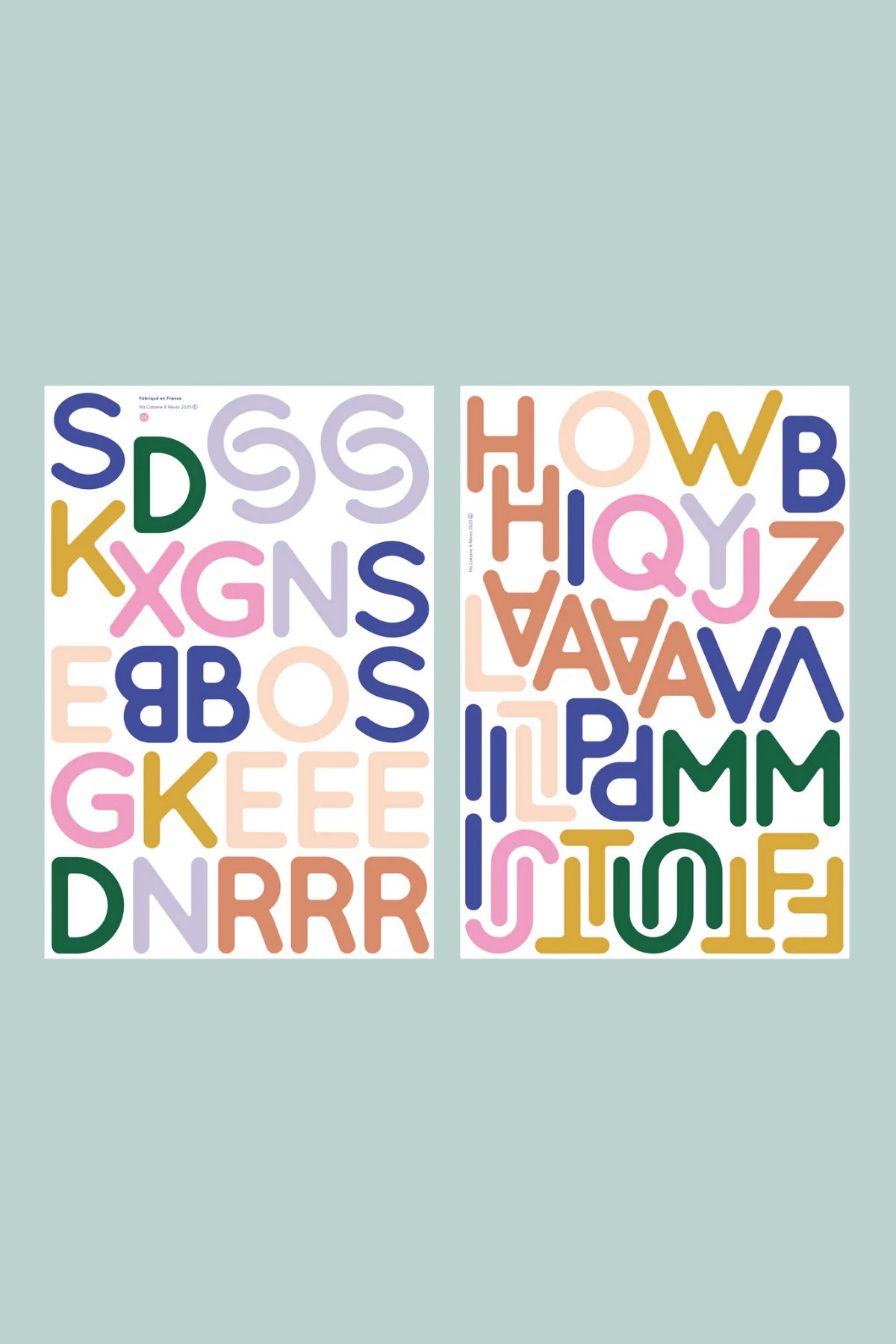 Magnete - Alphabet 61 Großbuchstaben