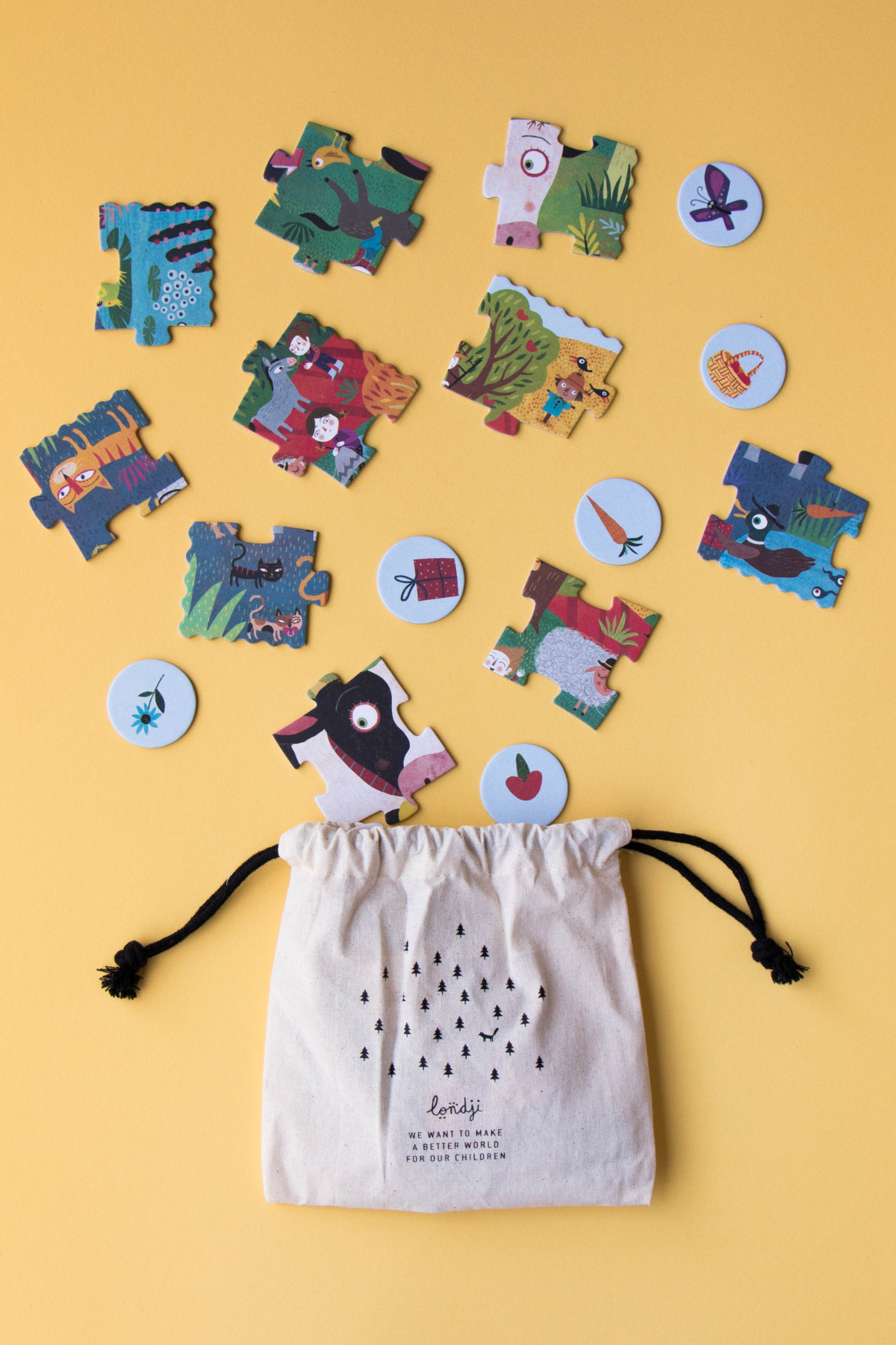 Pocket Puzzle | My Little Farm | 24 Teile | ab 3 Jahre