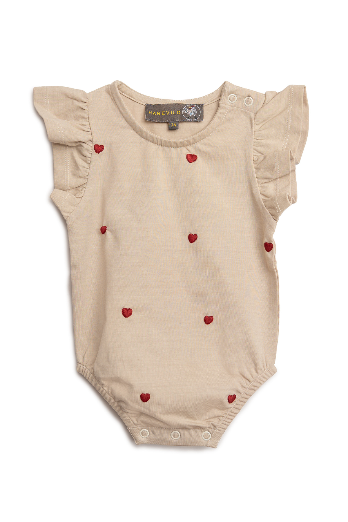 Romper "Maggie" mit Herzen-Print