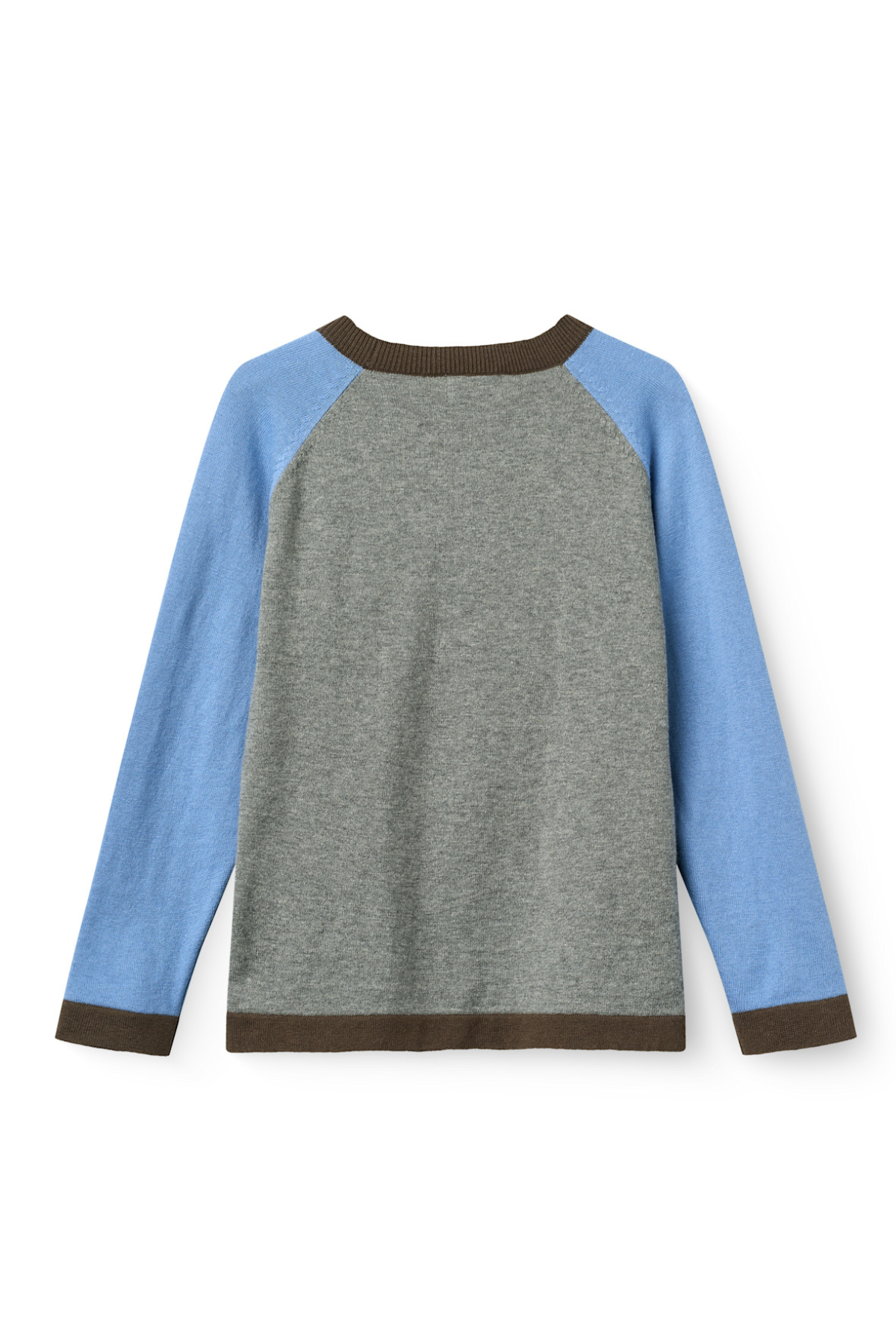 Pullover Color Block | GREY MEL. COMB.