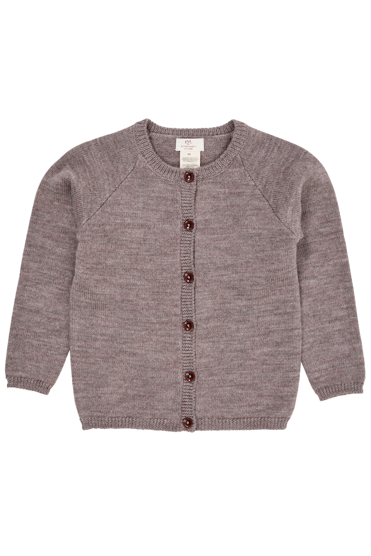Cardigan aus Merinowolle | NATURAL MELANGE