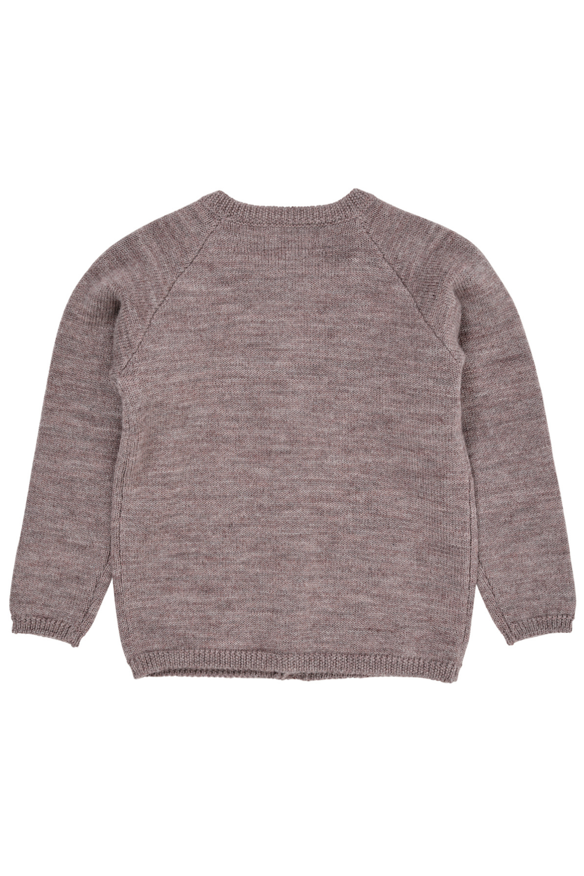 Cardigan aus Merinowolle | NATURAL MELANGE