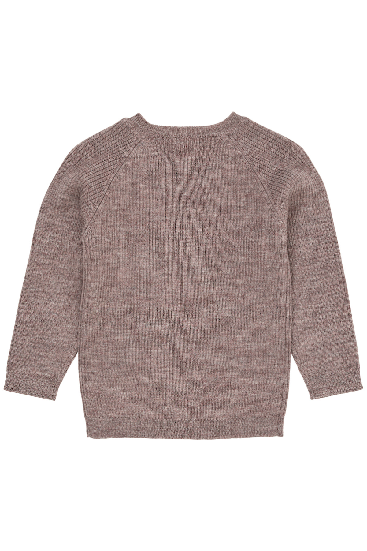 Longsleeve aus Merinowolle | Natural Melange