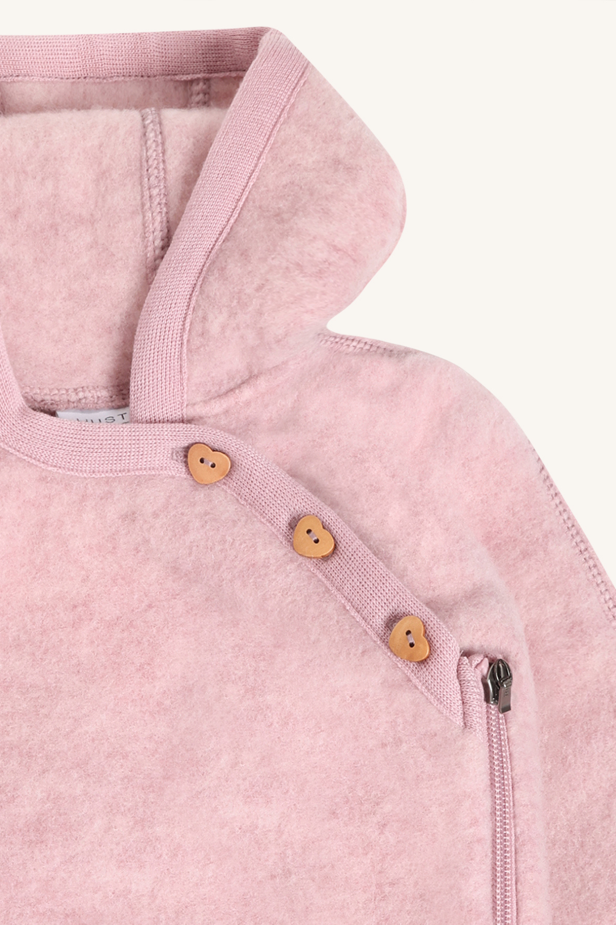 Wollfleece-Kapuzenoverall "Mevi" aus 100% Merinowolle | verschiedene Farben