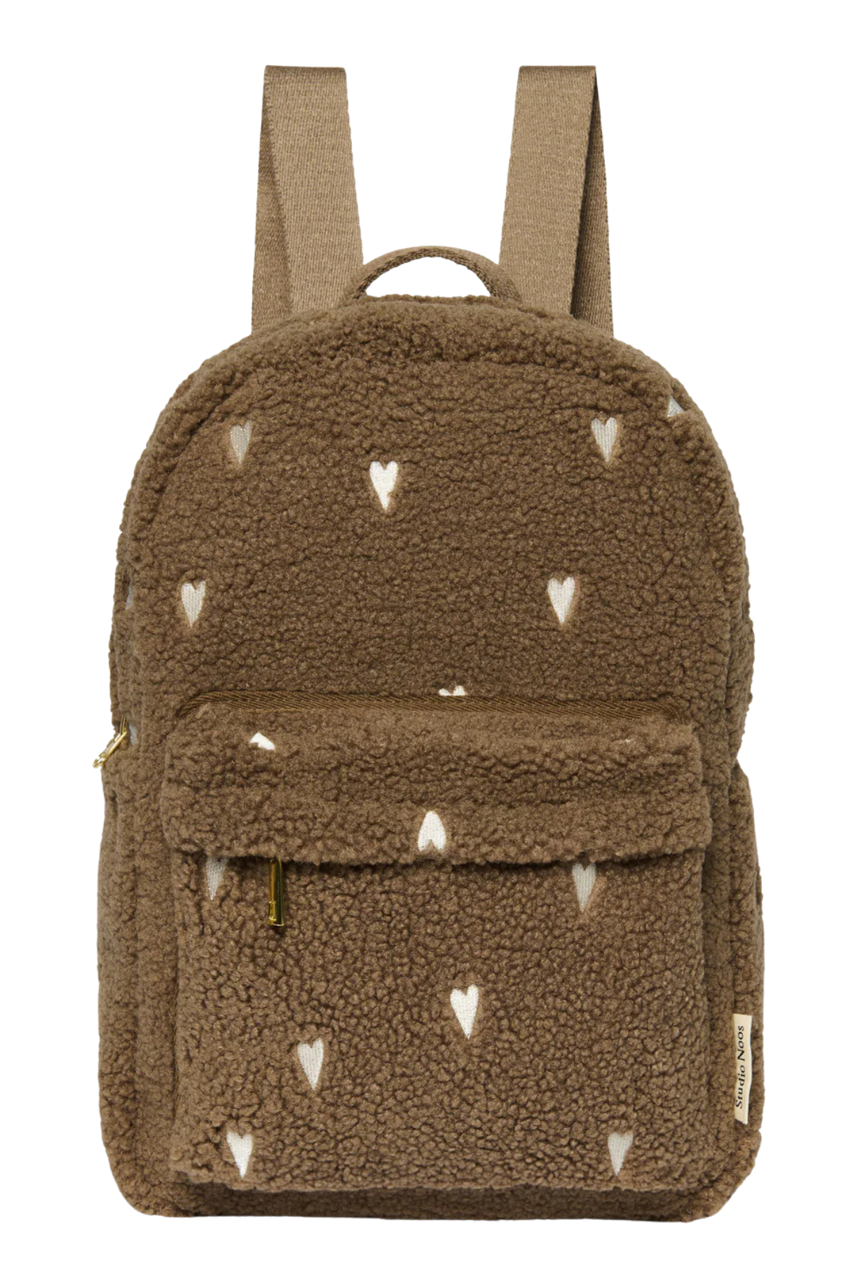 Kinderrucksack | Midi Brown Teddy Heart