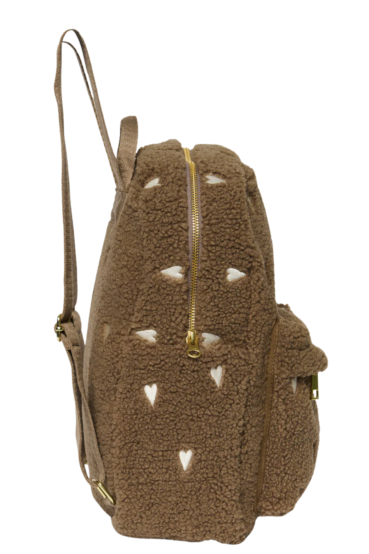 Kinderrucksack | Midi Brown Teddy Heart