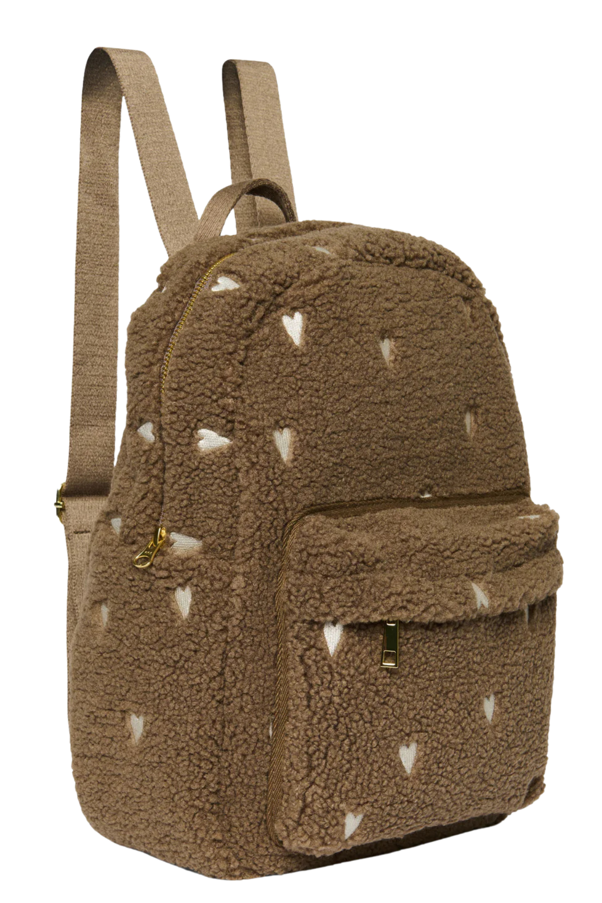 Kinderrucksack | Midi Brown Teddy Heart