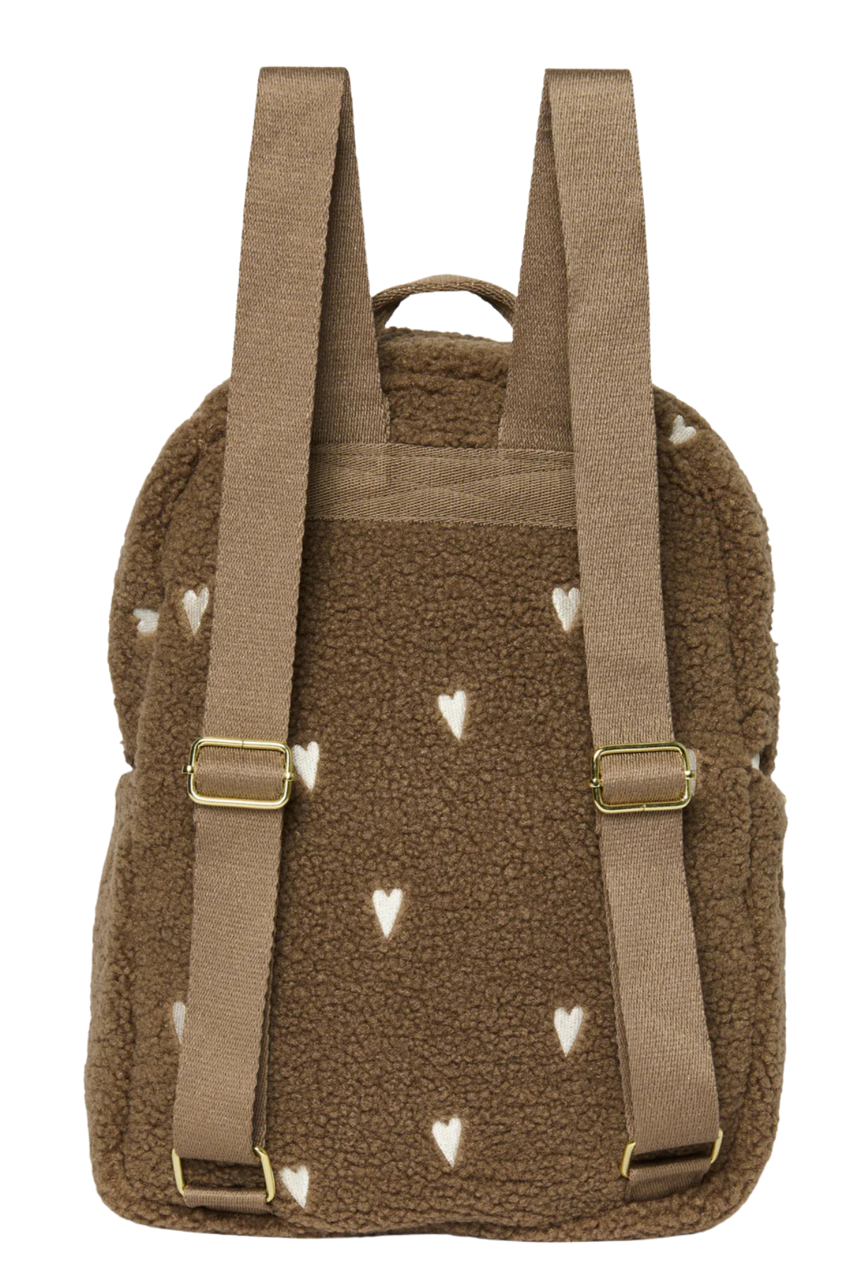 Kinderrucksack | Midi Brown Teddy Heart