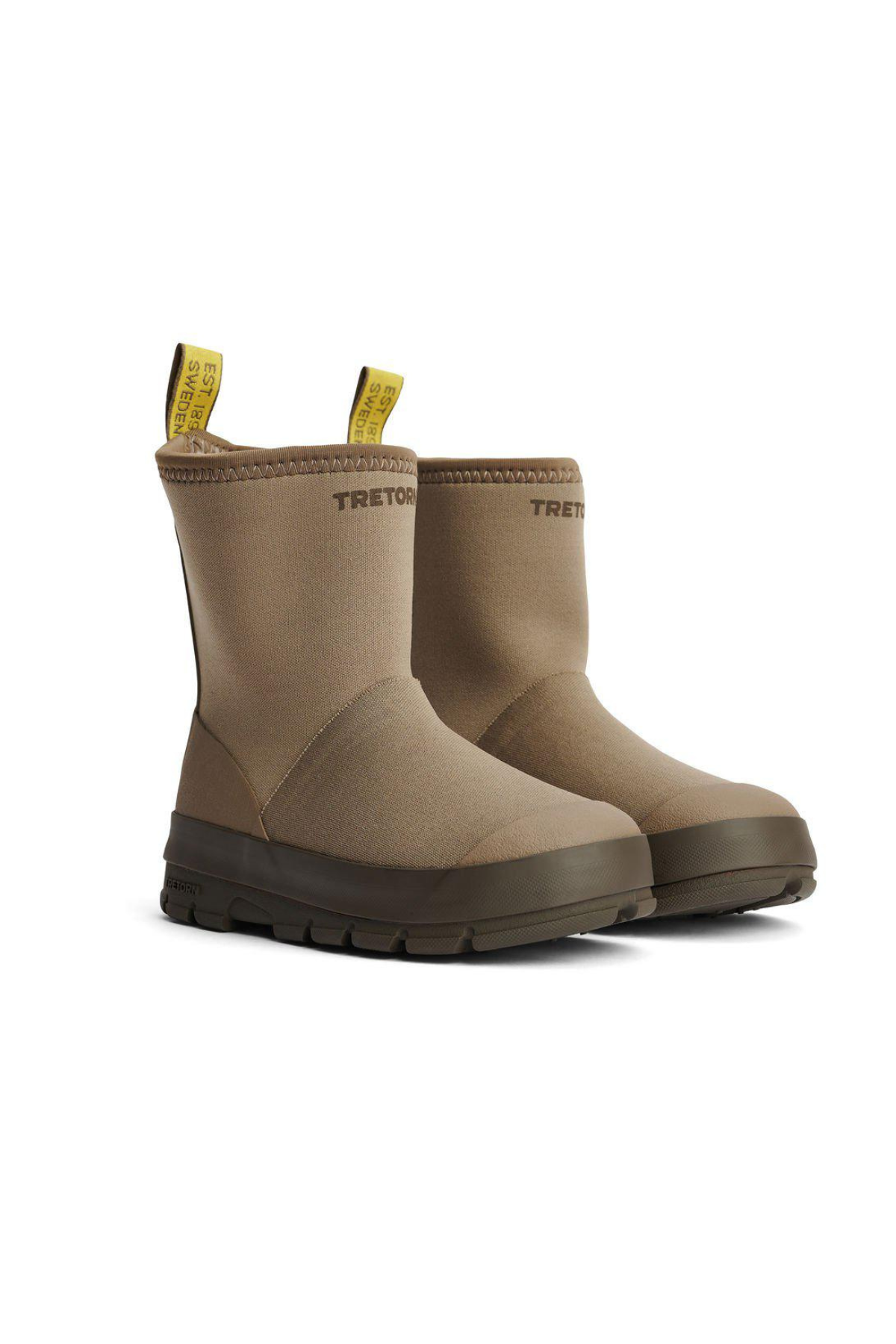 "Mimas Hybrid" wasserdichter, gefütterter Stiefel | Brown