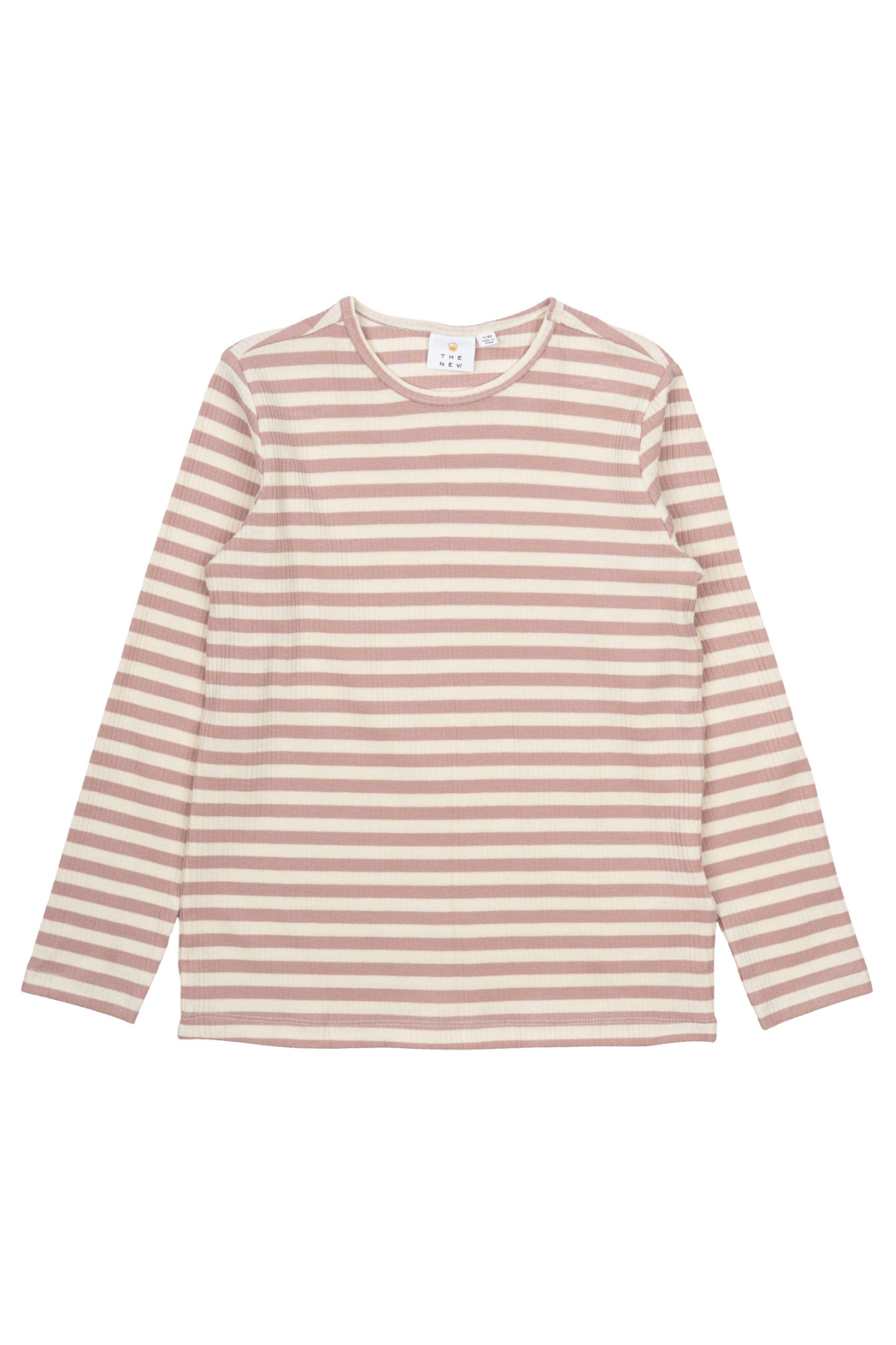 Ripp-Langarmshirt "Moore" | Adobe Rose Striped