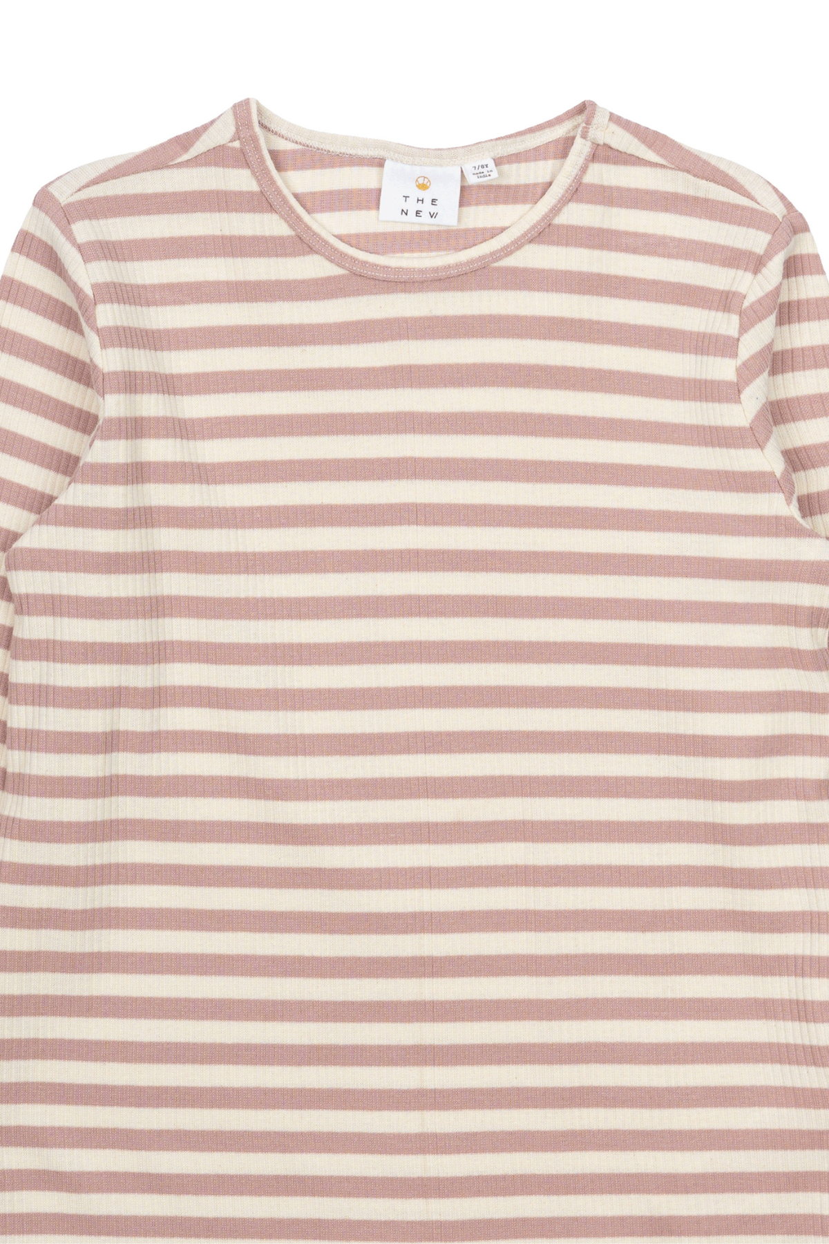 Ripp-Langarmshirt "Moore" | Adobe Rose Striped