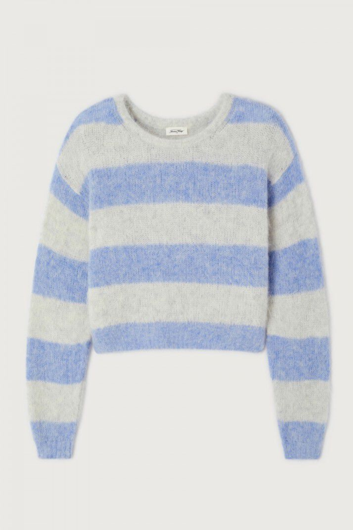 Pullover "Niby" aus Alpaka-Mix für Damen | RAYURES GIVRE