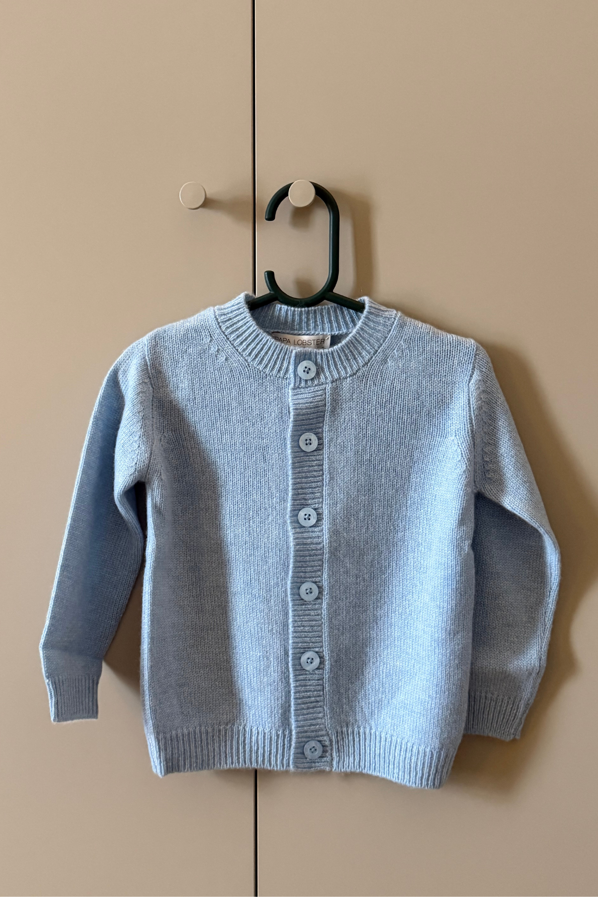 Cardigan "Nicki" aus Kaschmir | Hellblau Mélange