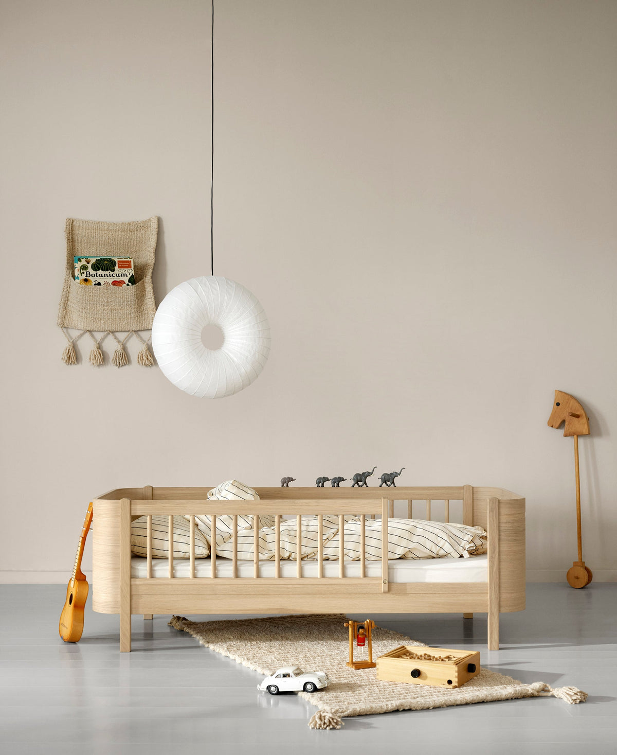 Oliver Furniture Wood Mini+ Umbauset Juniorbett, Eiche – Mini+ Juniorbett