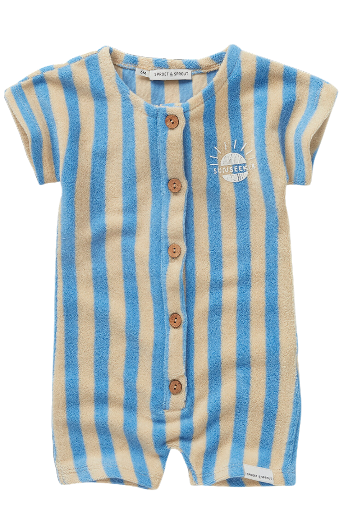 Gestreifter Onesie "Terry" | Sesame