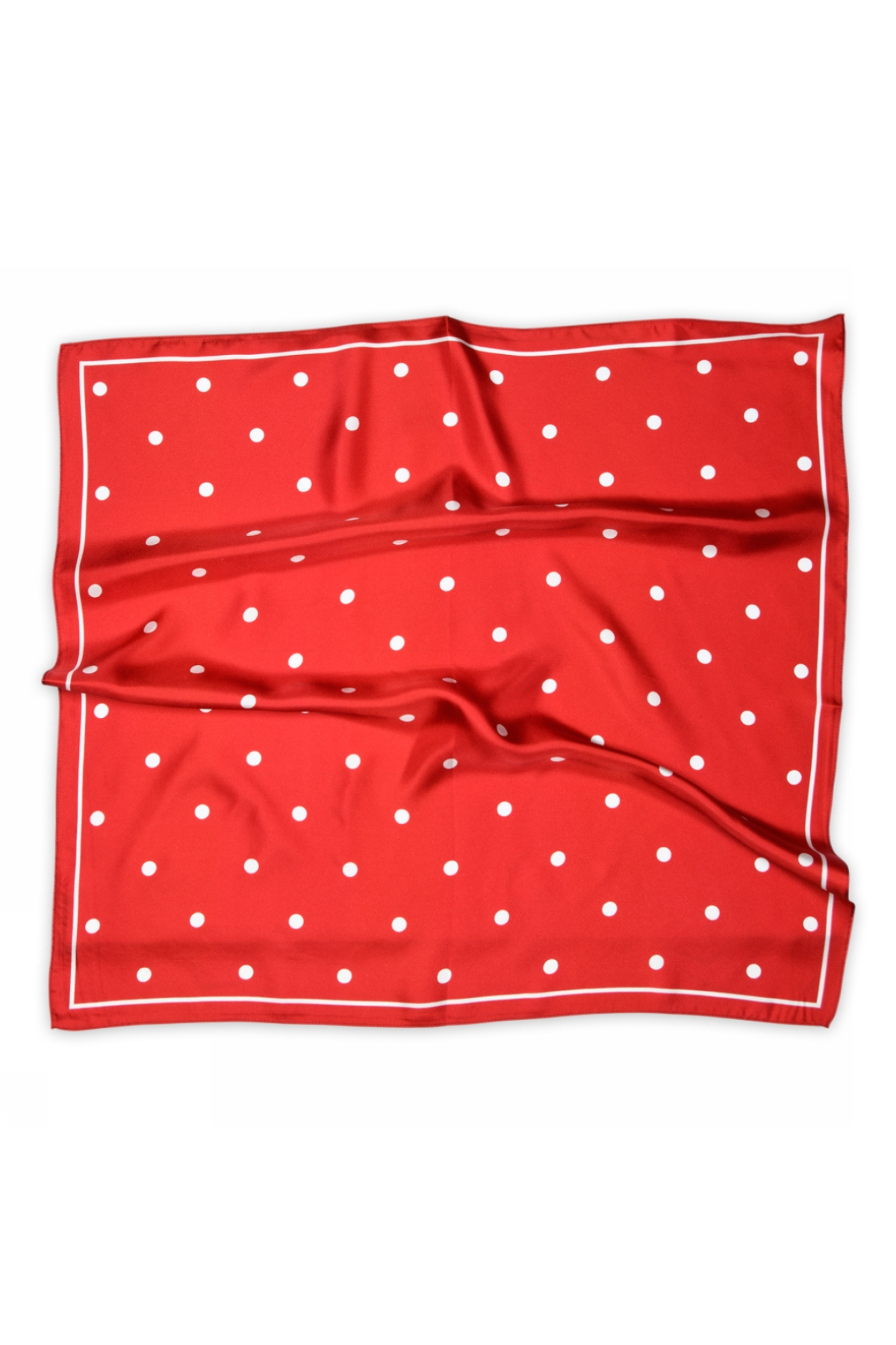 Halstuch aus Seide "Paloma" | Tomato