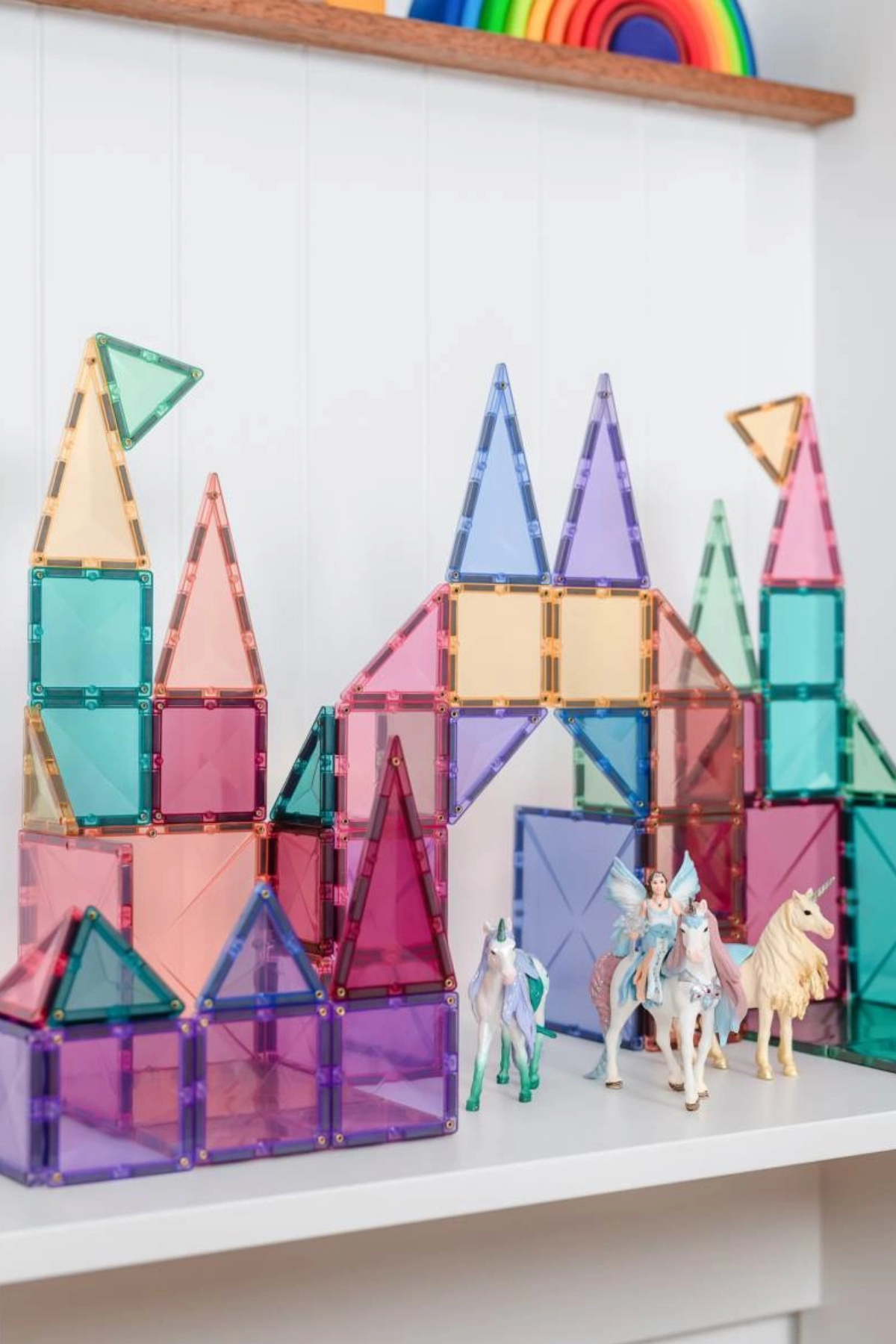Magnetbausteine "Pastel Starter Pack" 64 Teile