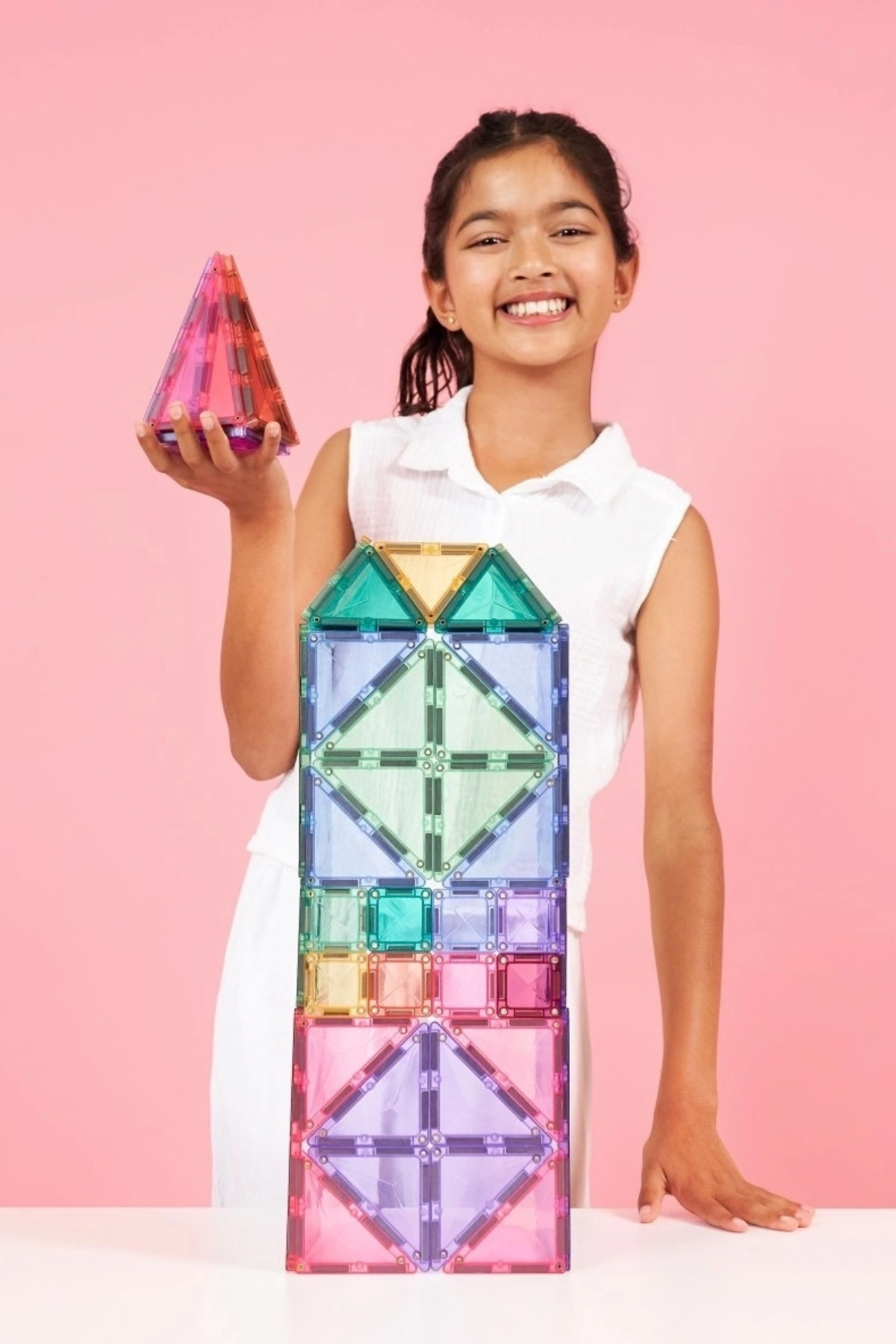 Magnetbausteine Pastel Mega Pack 202 Teile
