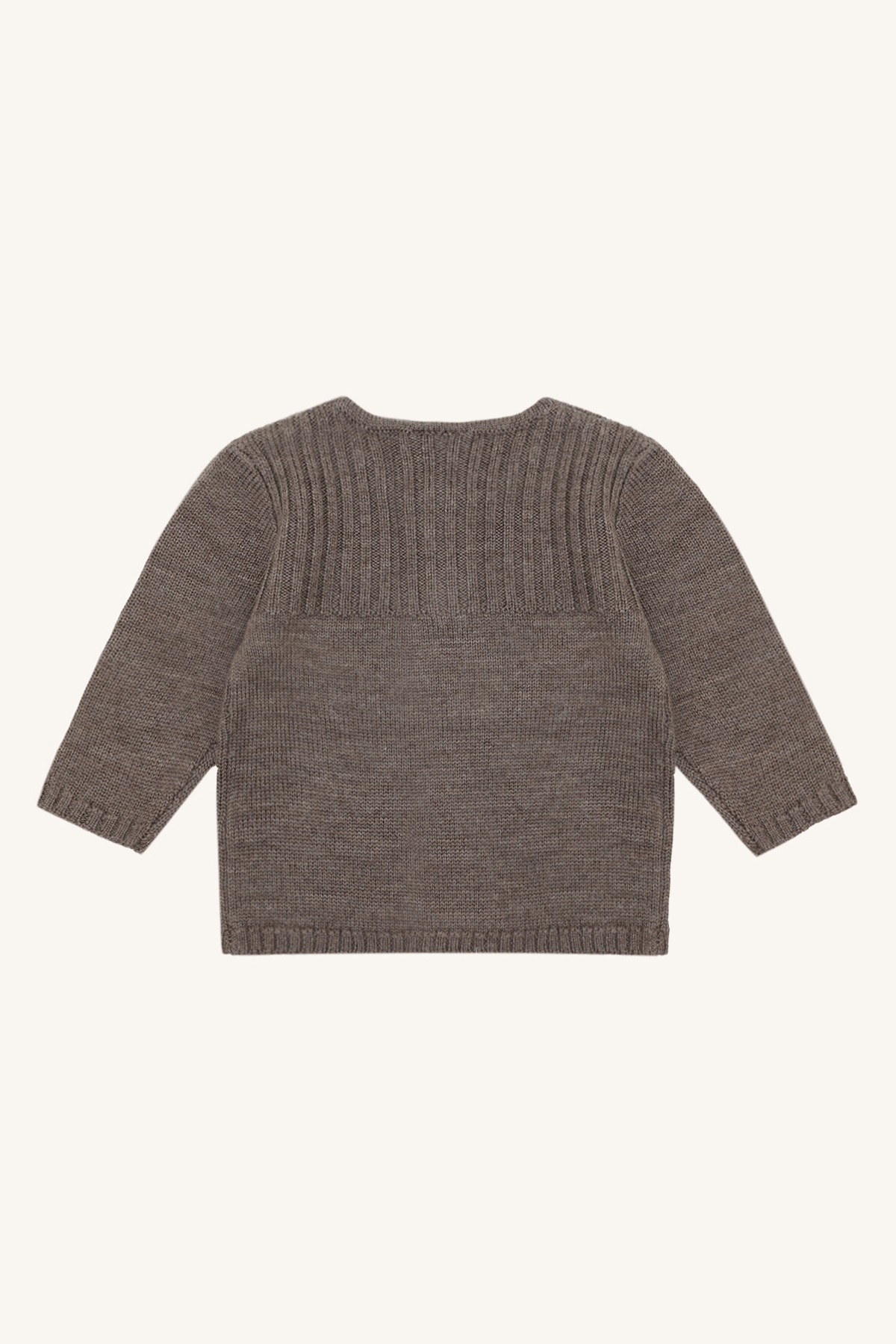 Strickpullover "Pil" aus 100% Wolle mit Schafen
