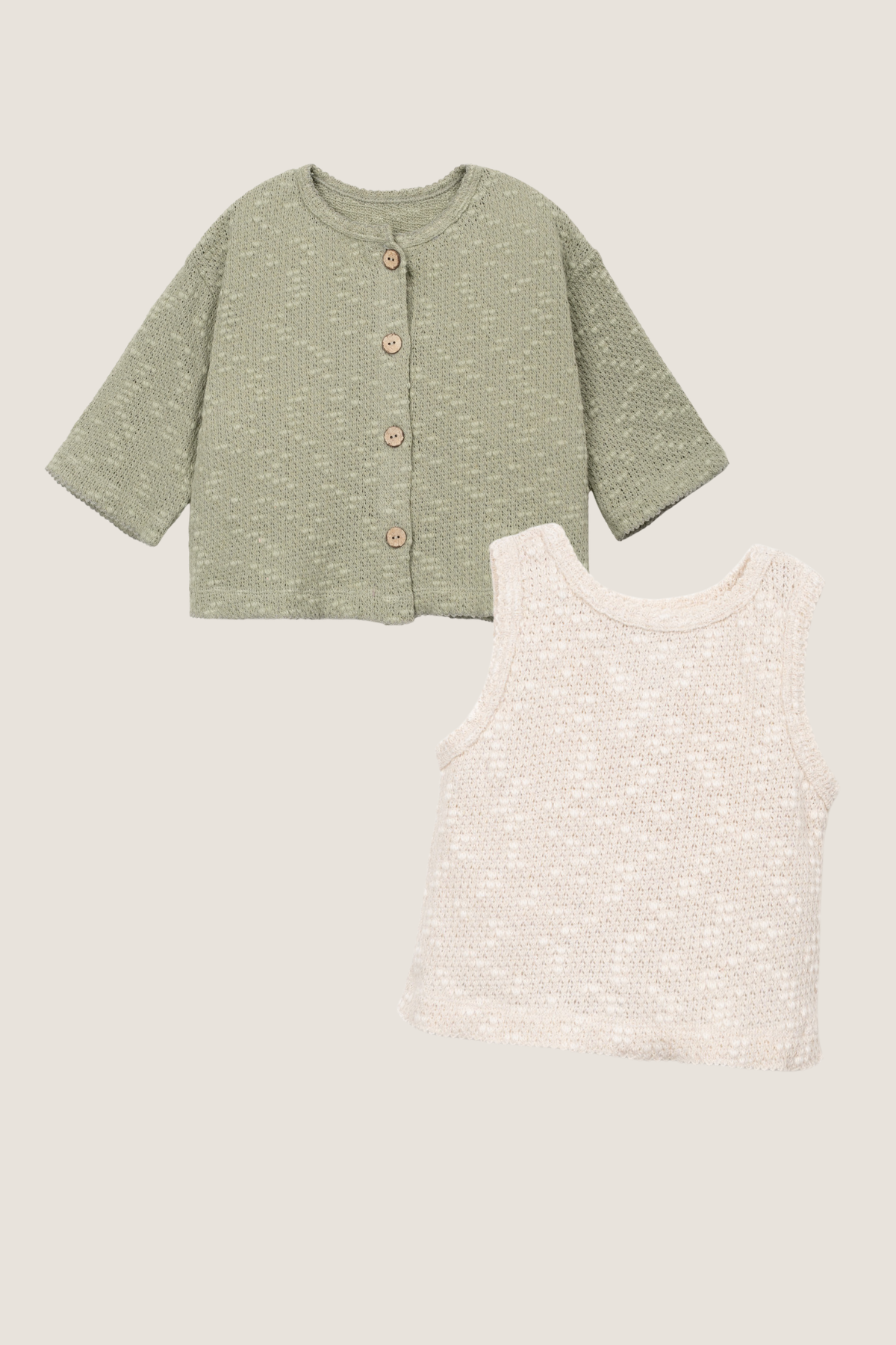 Texture & Resin Knit Set