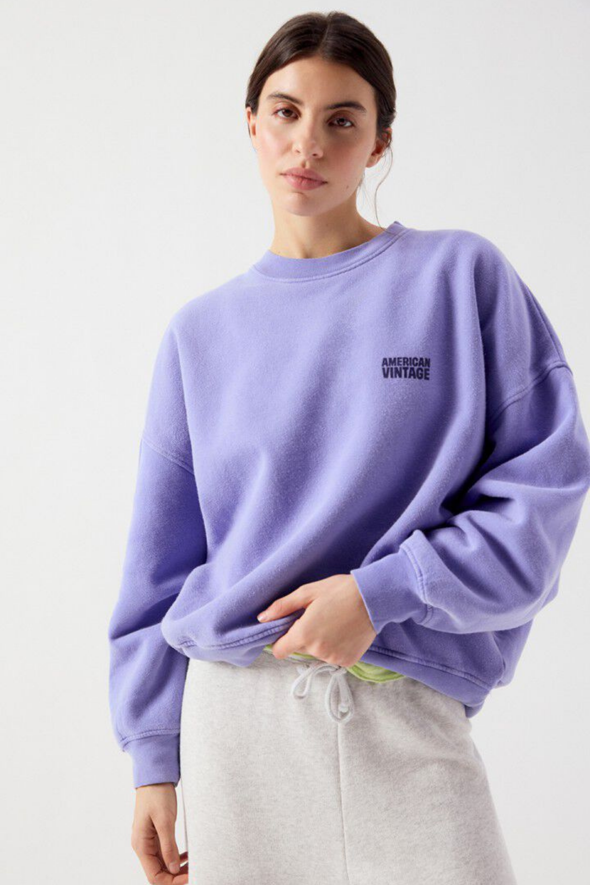 Sweatshirt „Plizzy“ für Damen