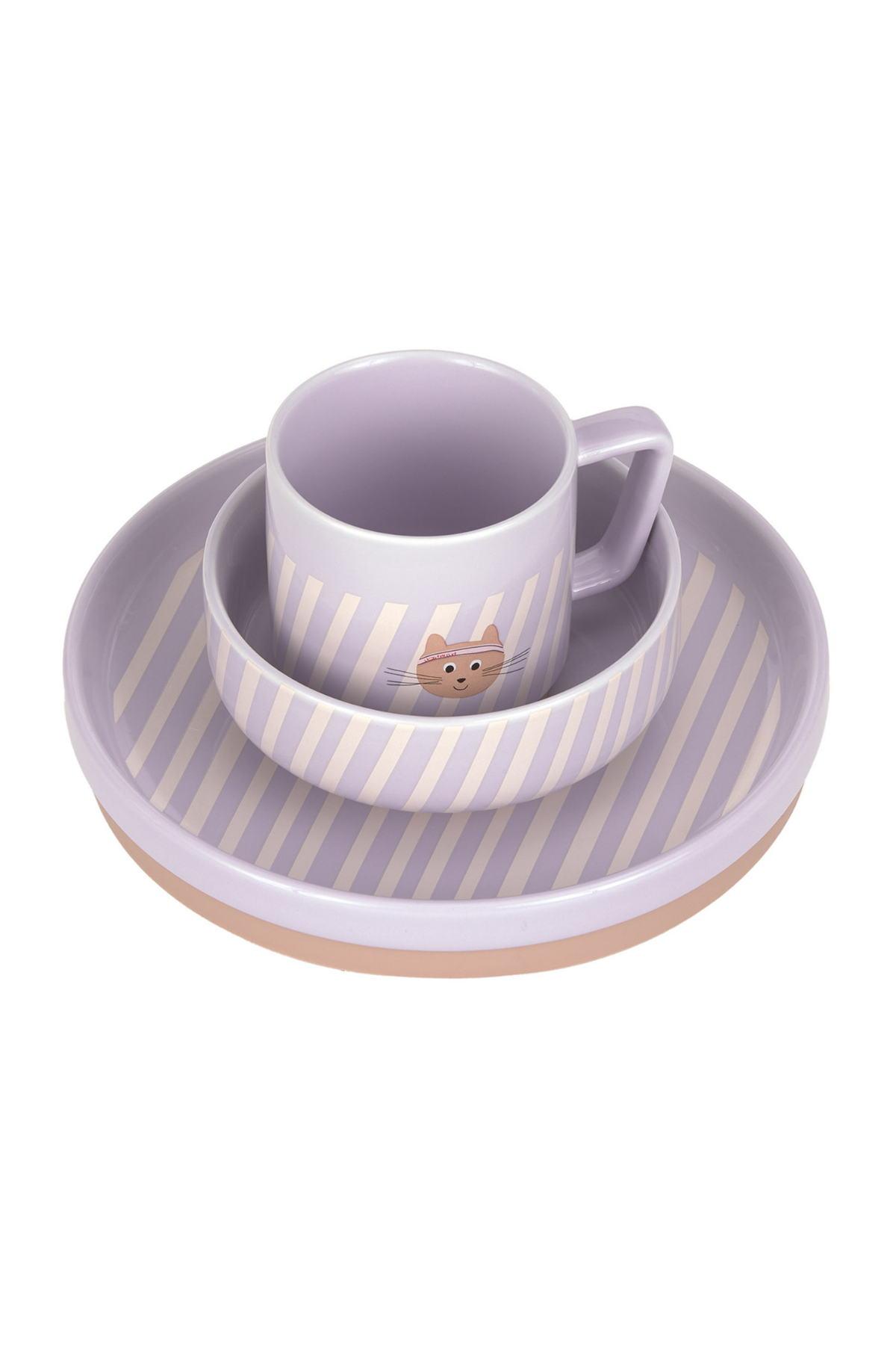 Porzellan Geschirrset "Tiny Team" | Cat