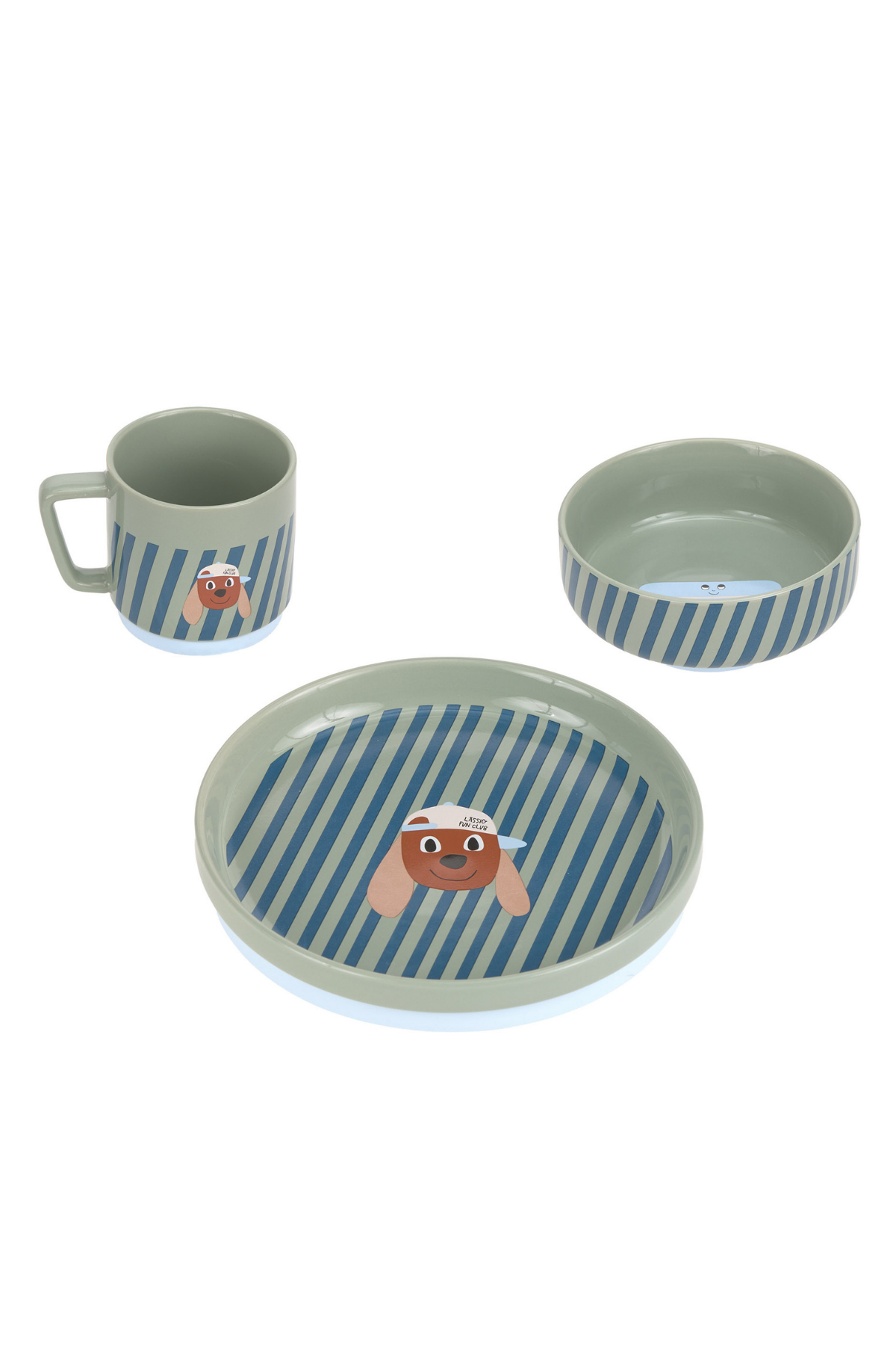 Porzellan Geschirrset "Tiny Team" | Dog